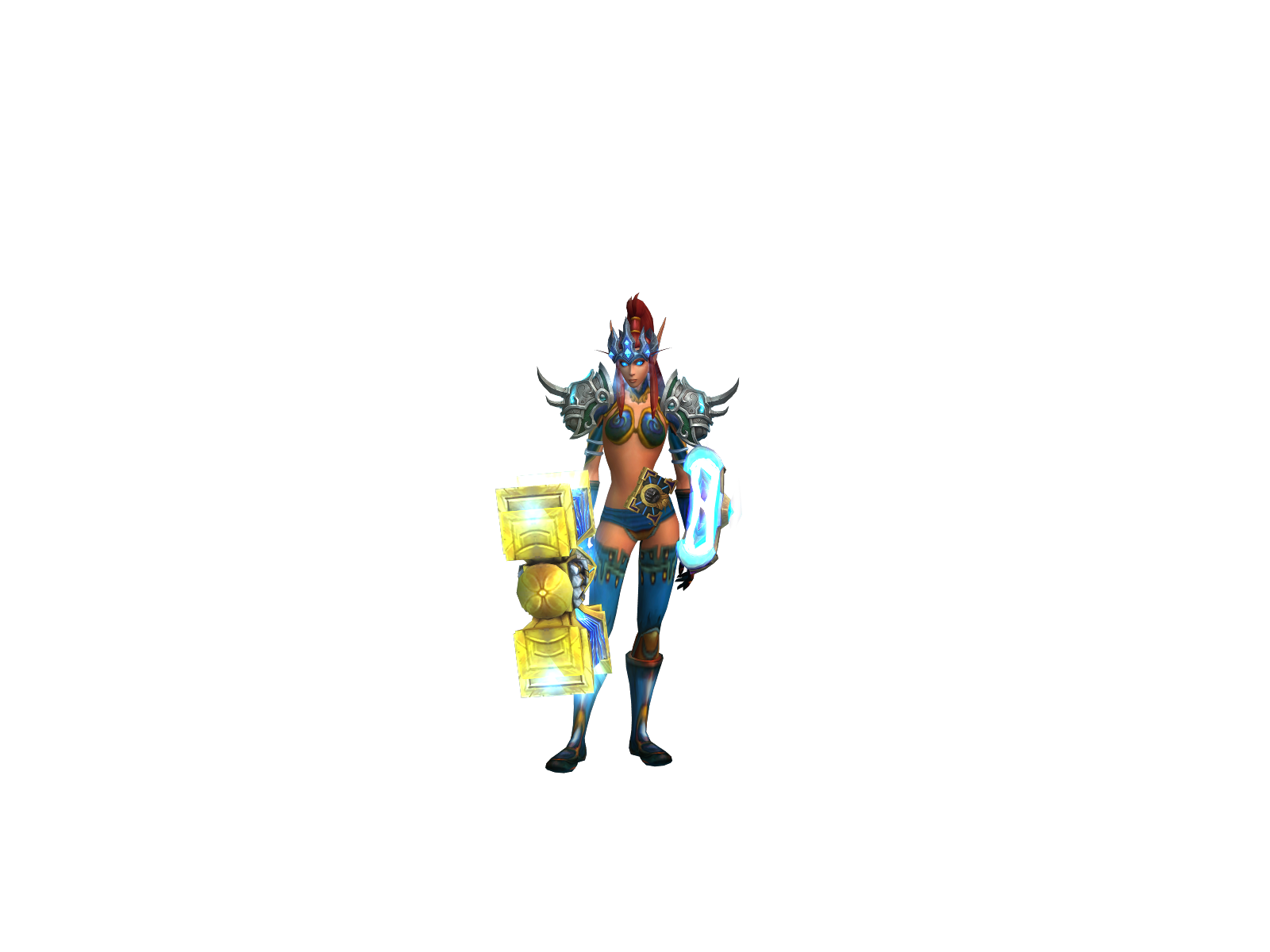 Títaníá 3D character render