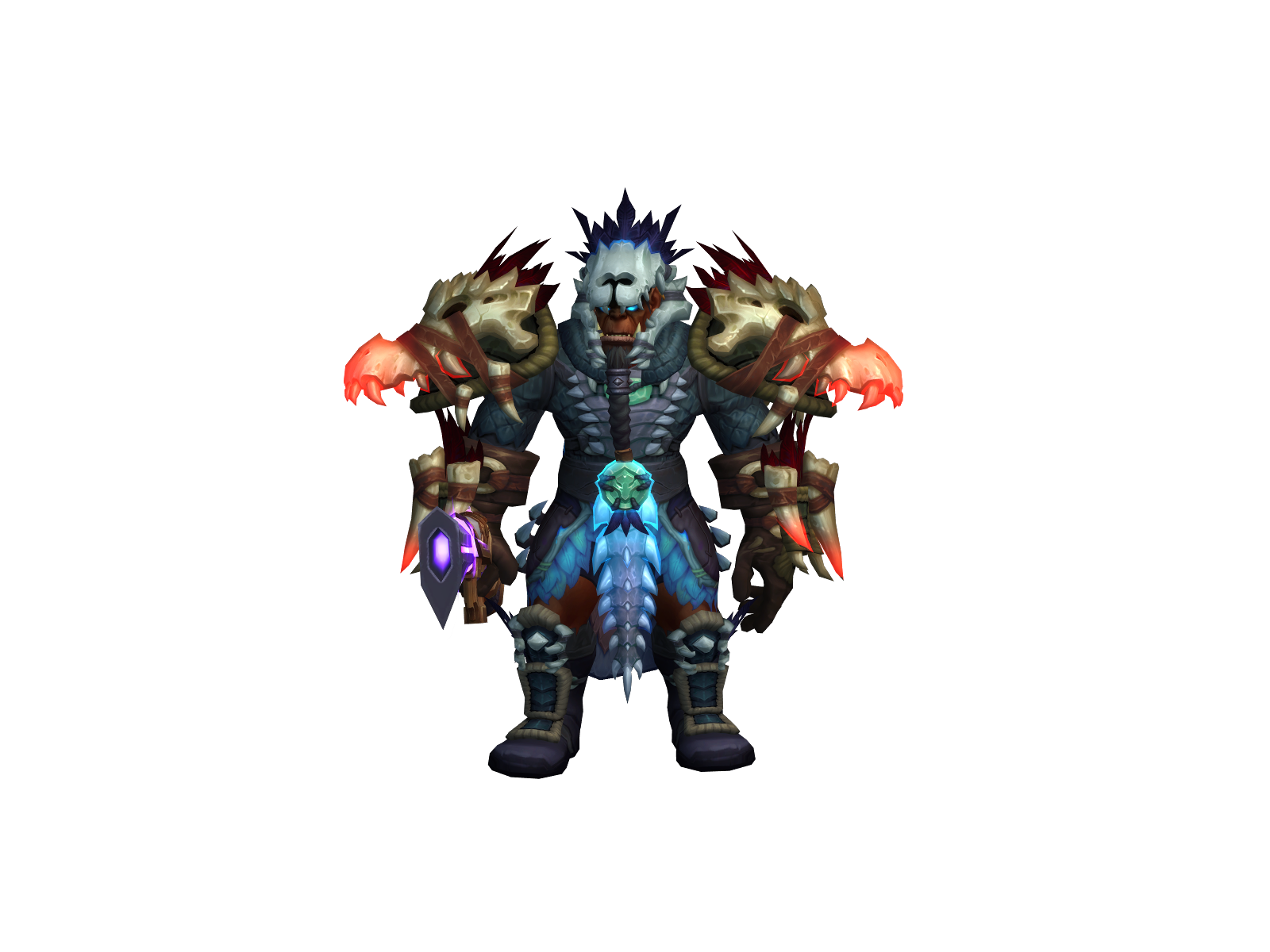 Kargros 3D character render