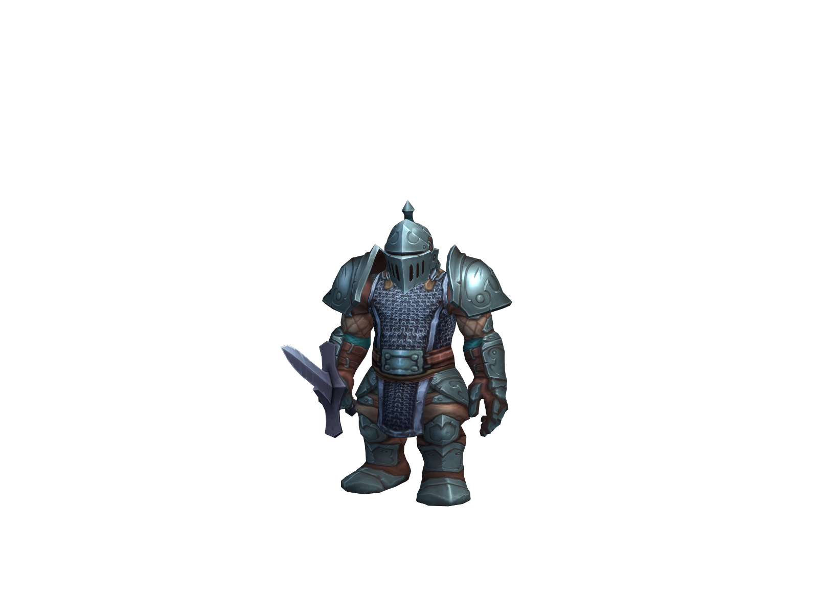 Therg 3D character render