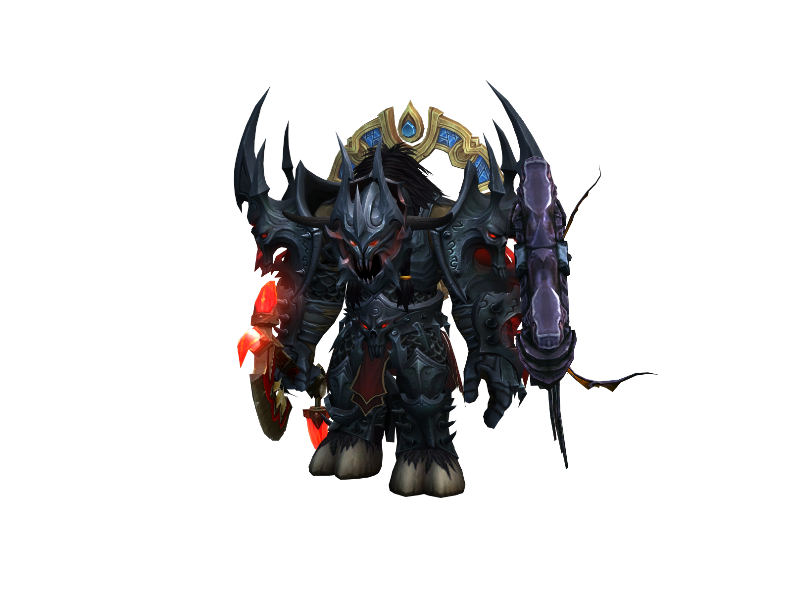 Matogrosense 3D character render