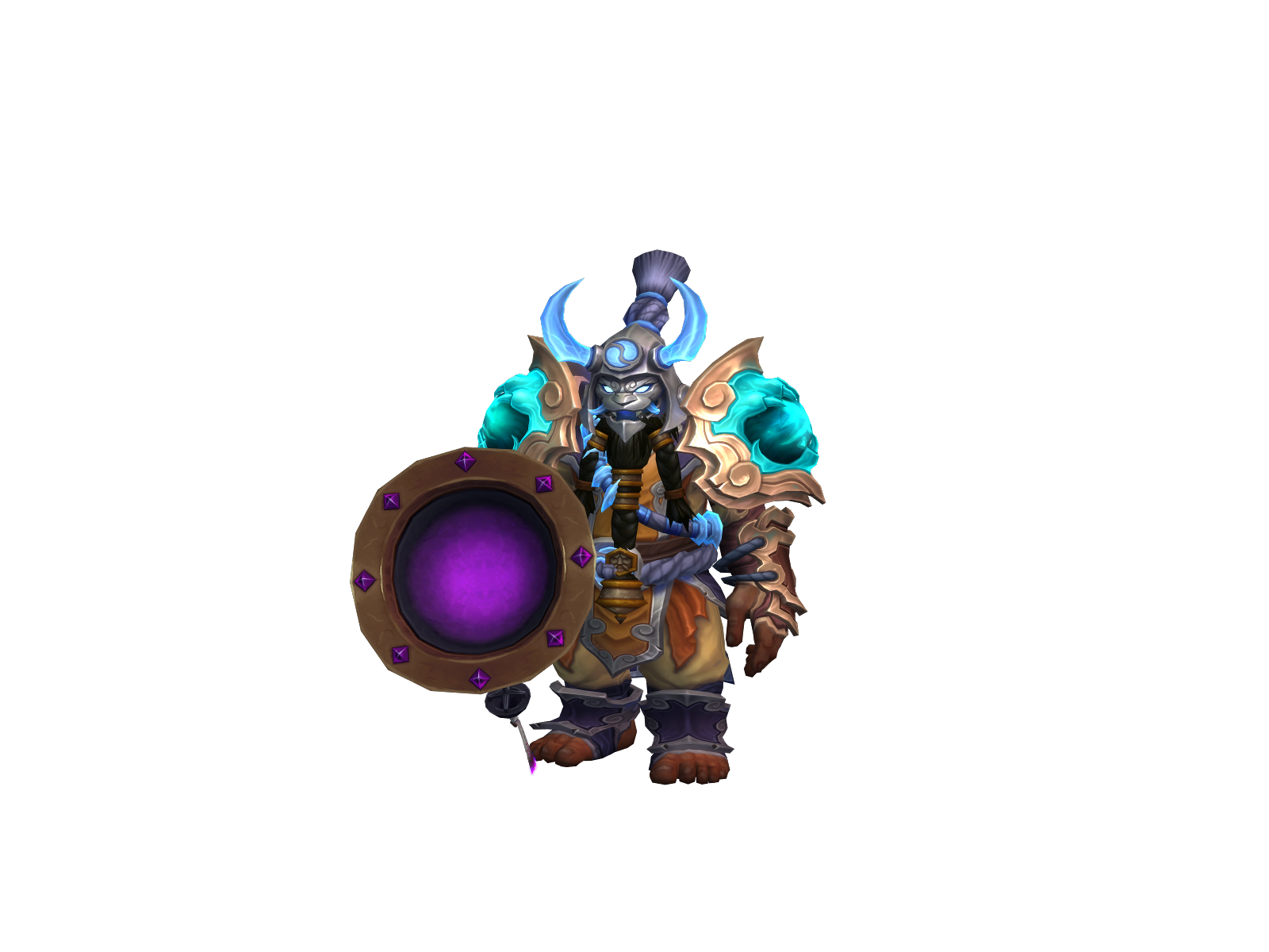 Mendzen 3D character render