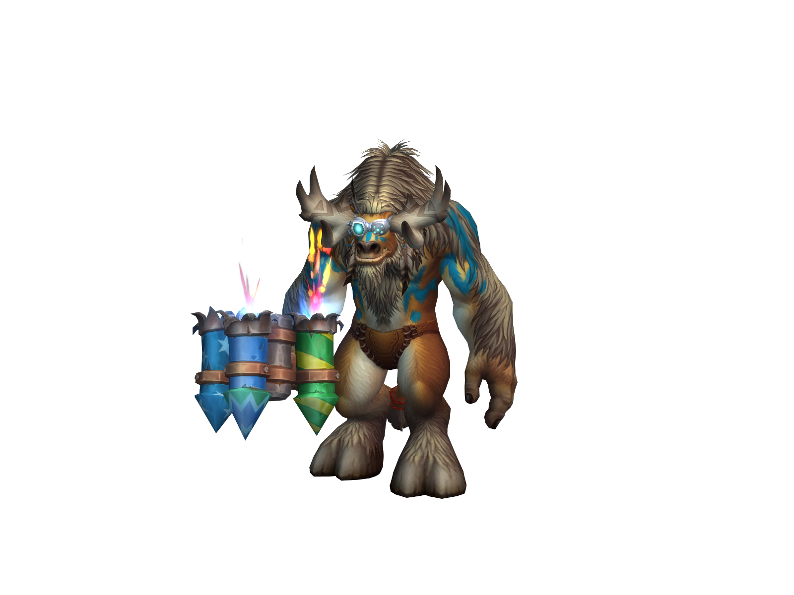 Magreza 3D character render