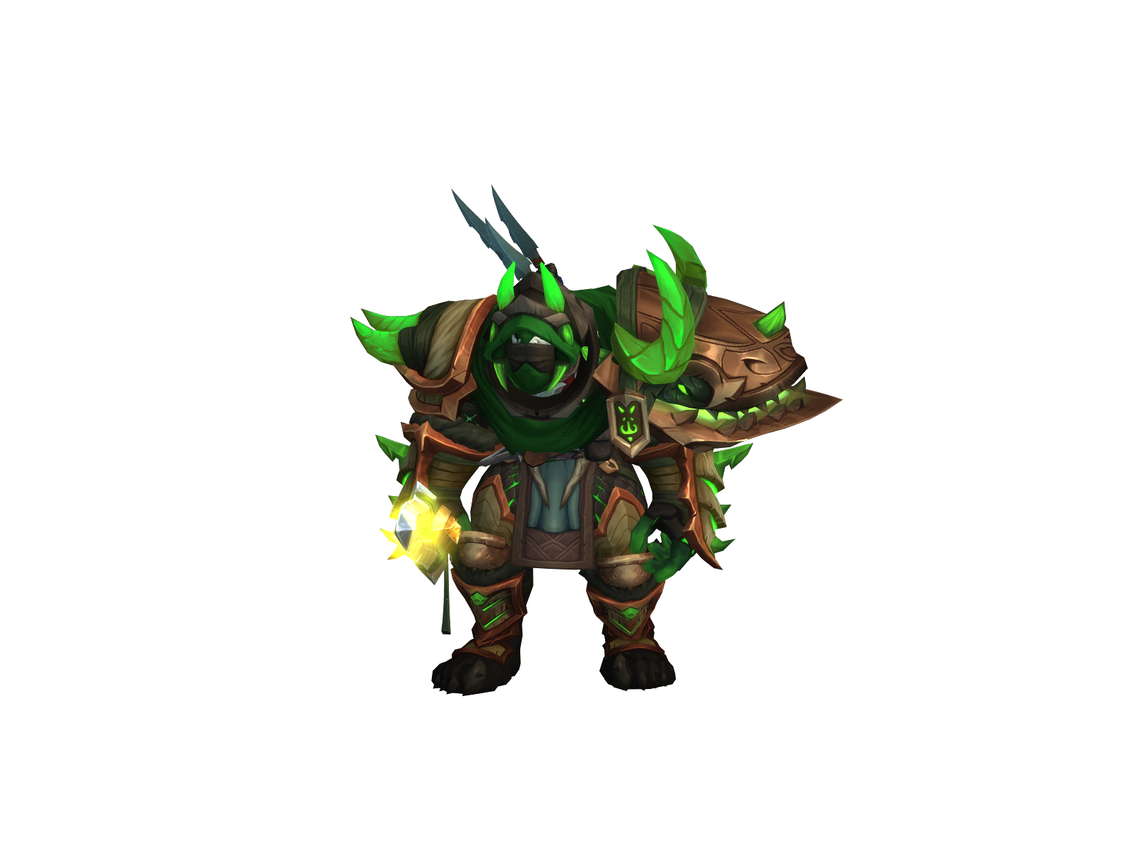 Rojostalker 3D character render