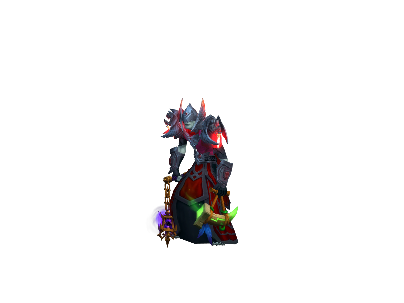 Disccheney 3D character render