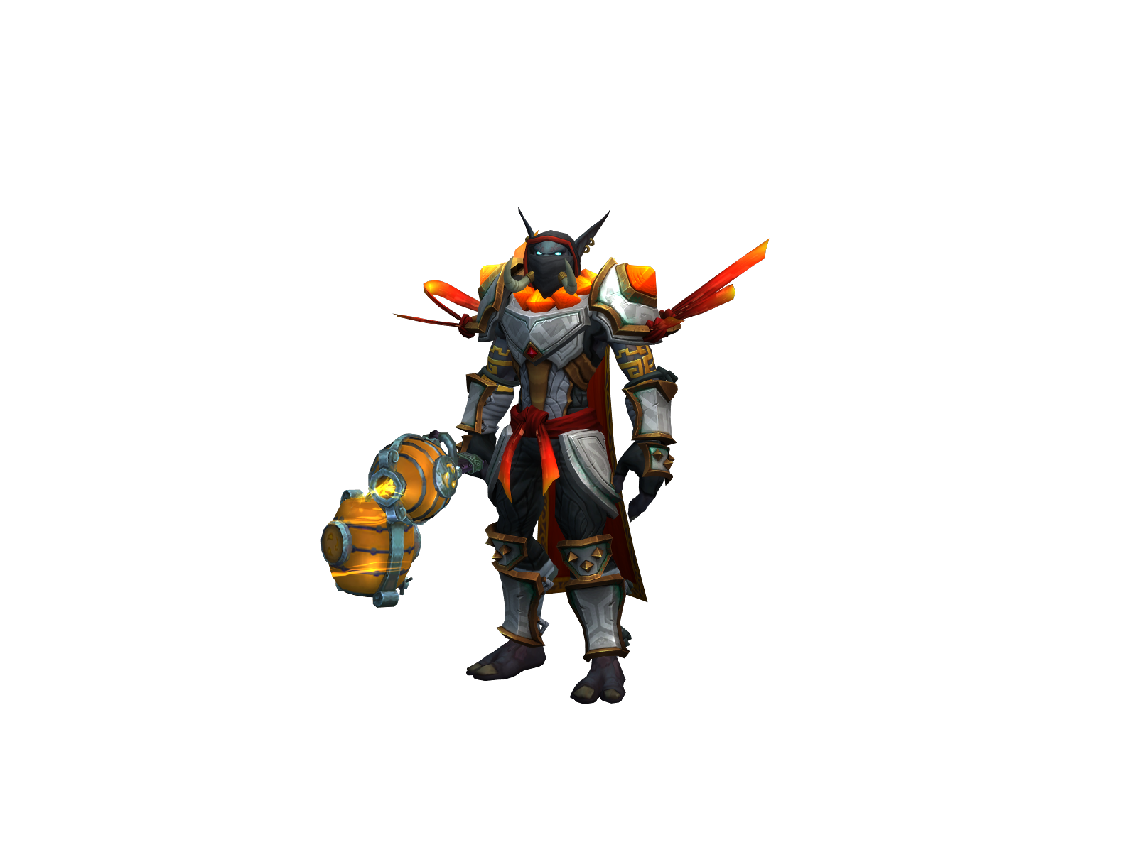 Rahtkhan 3D character render