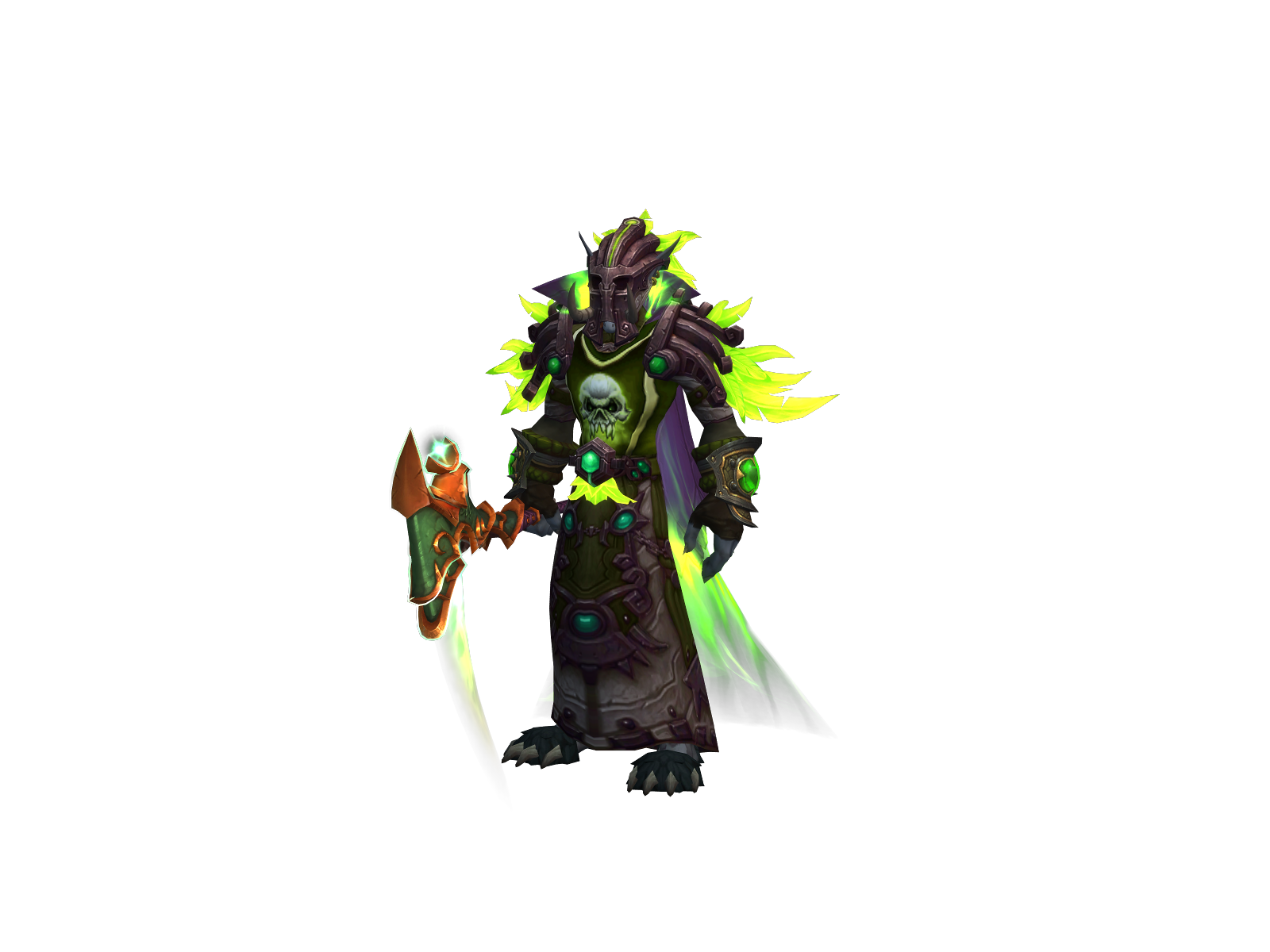 Layzdruid 3D character render
