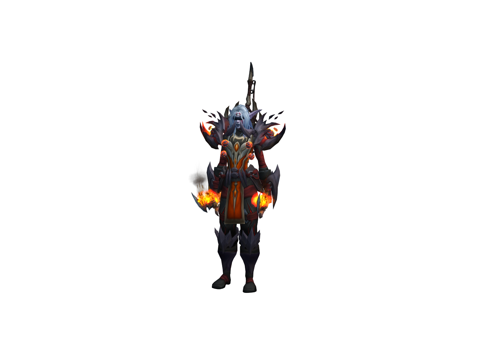 Hackleaxel 3D character render