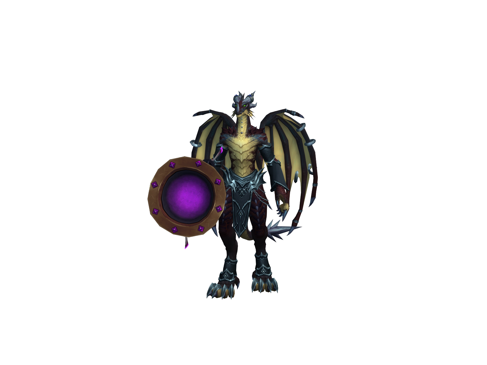 Darklegato 3D character render