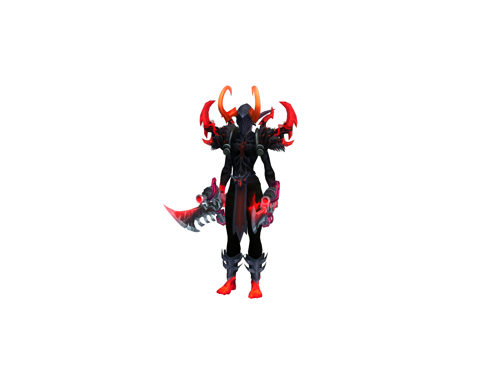 Denkou 3D character render