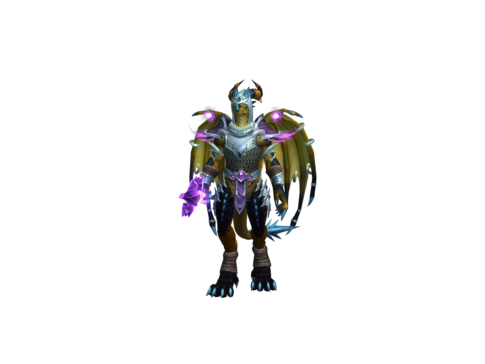 Azuresetale 3D character render
