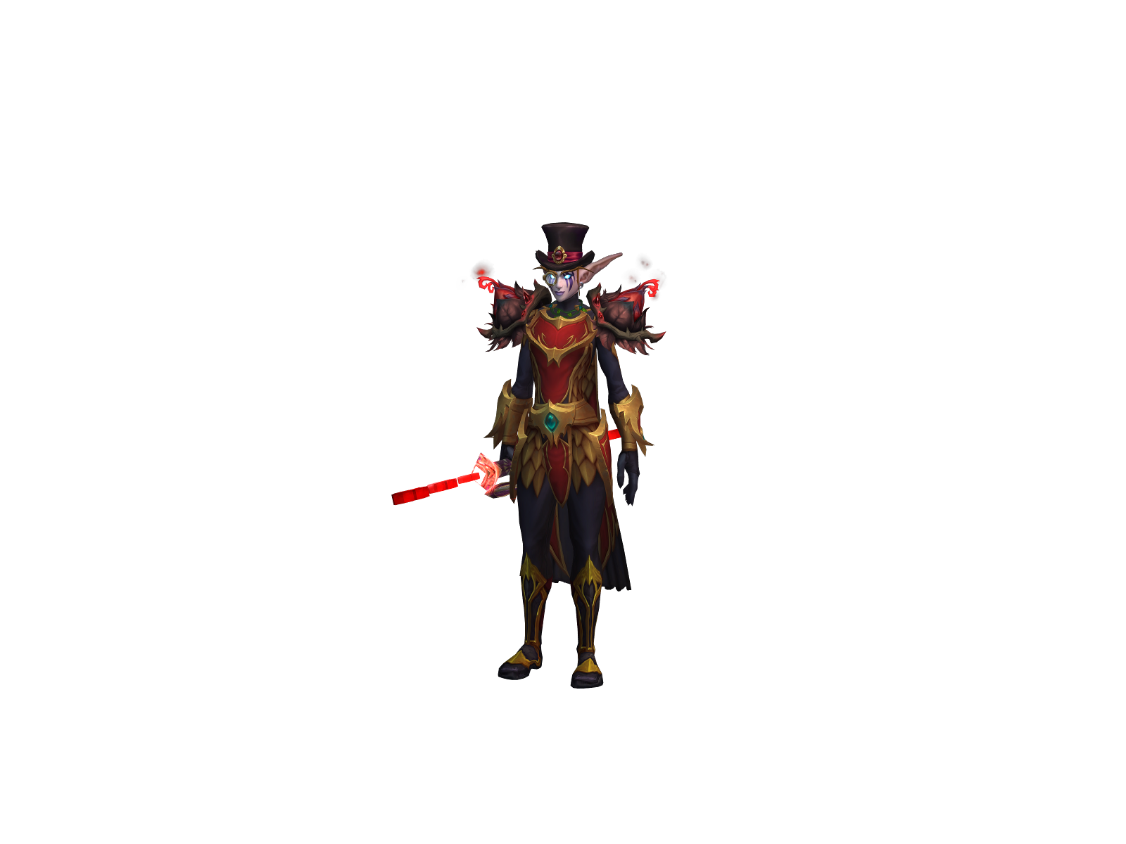 Qanch 3D character render