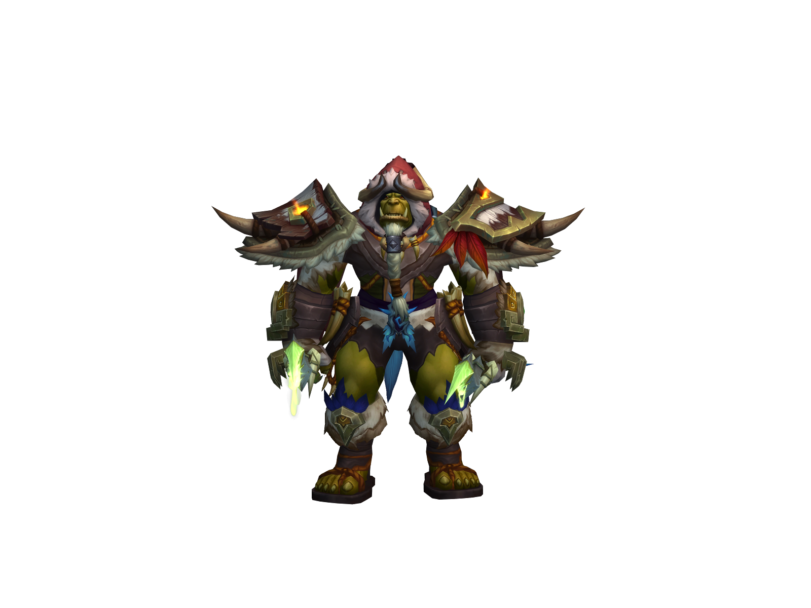 Dûnok 3D character render