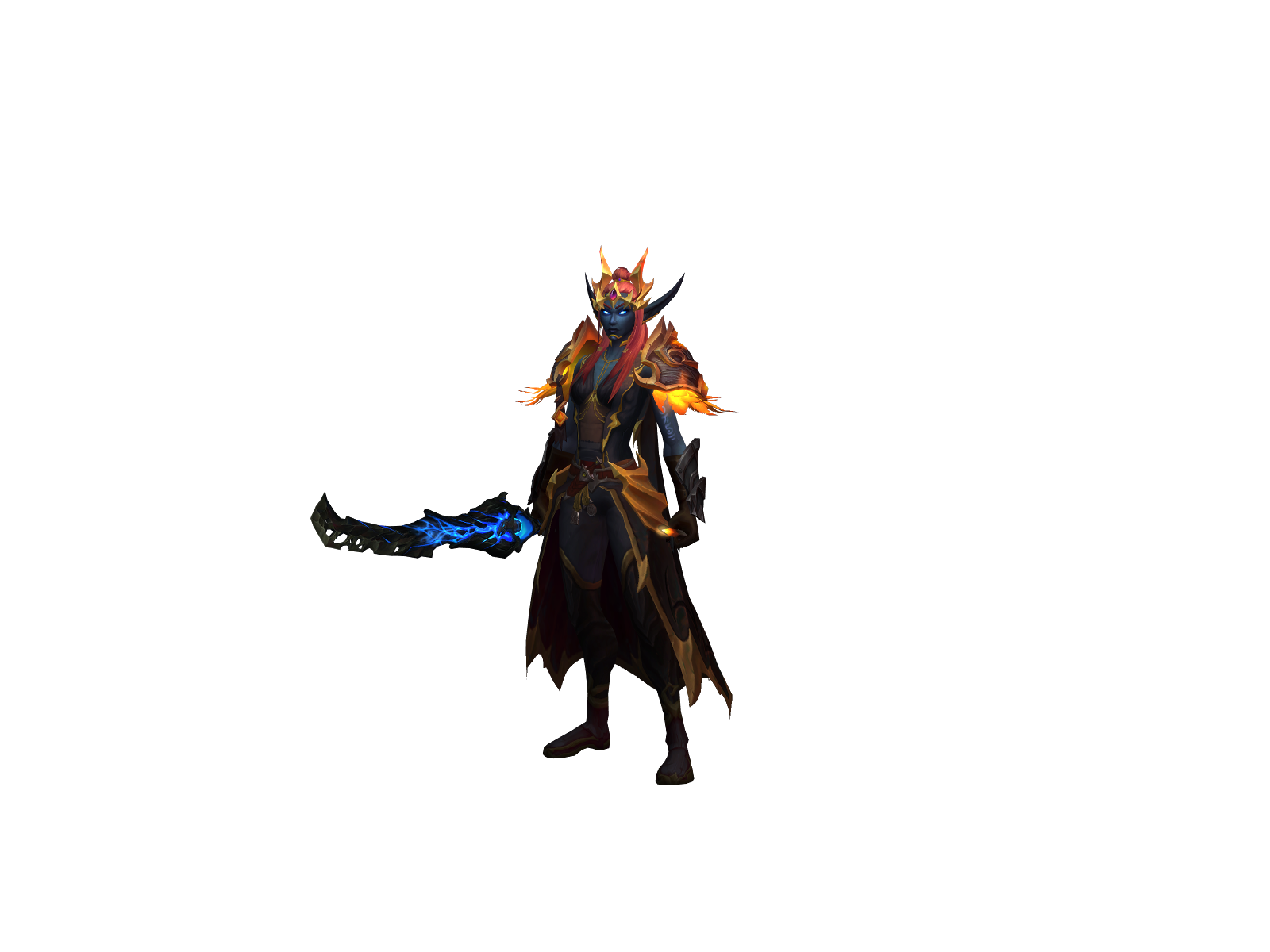 Elithuin 3D character render