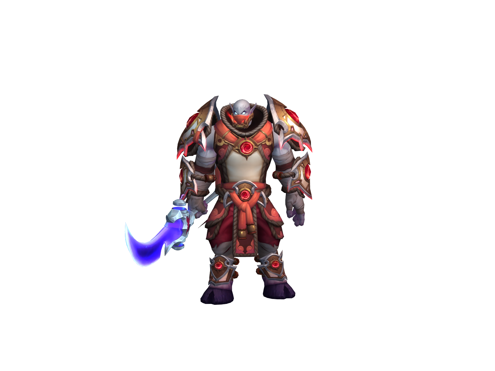 Monkeypawx 3D character render