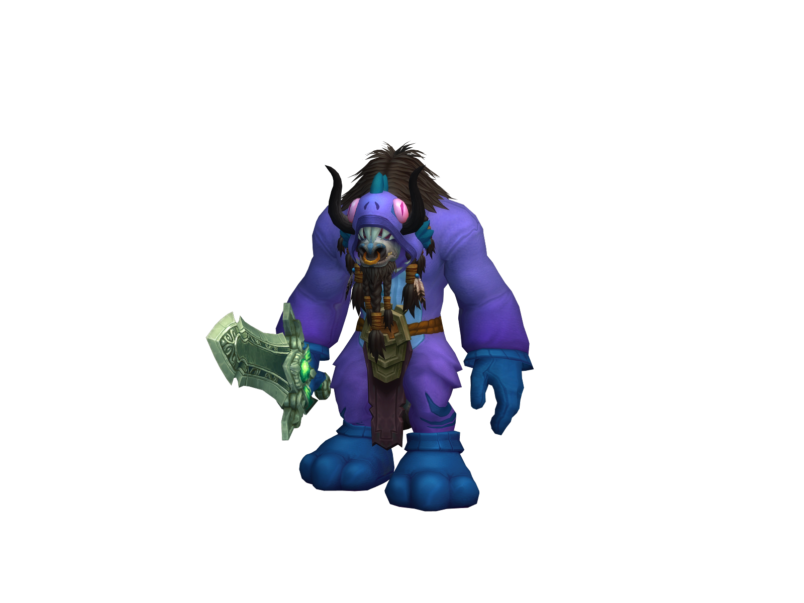 Dütam 3D character render