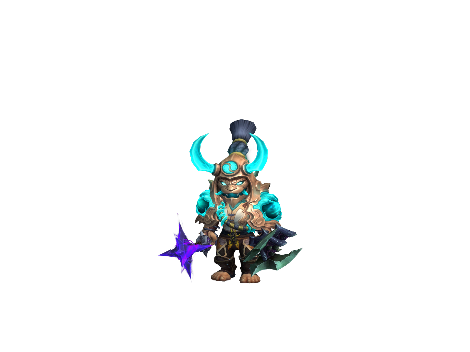 Dunechka 3D character render