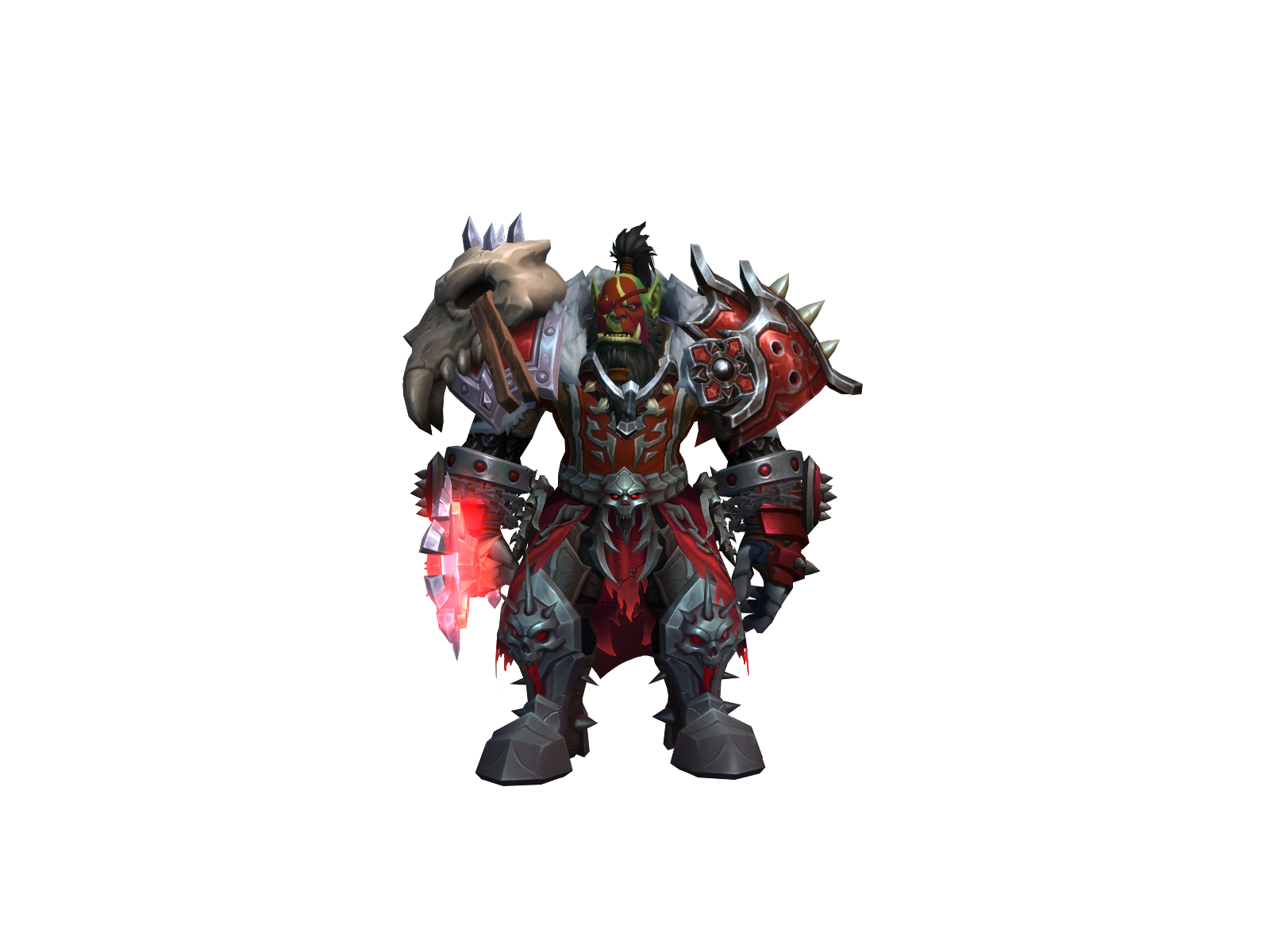 Krongarr 3D character render