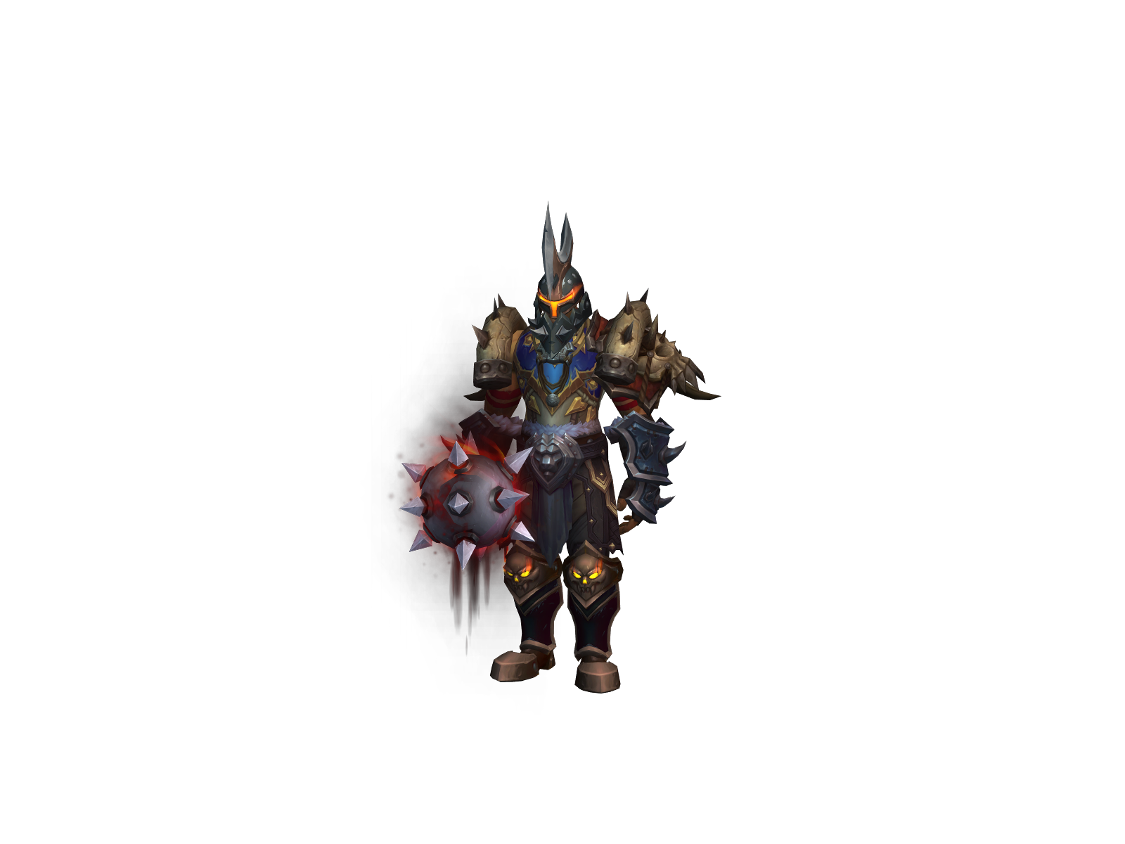 Lunescar 3D character render