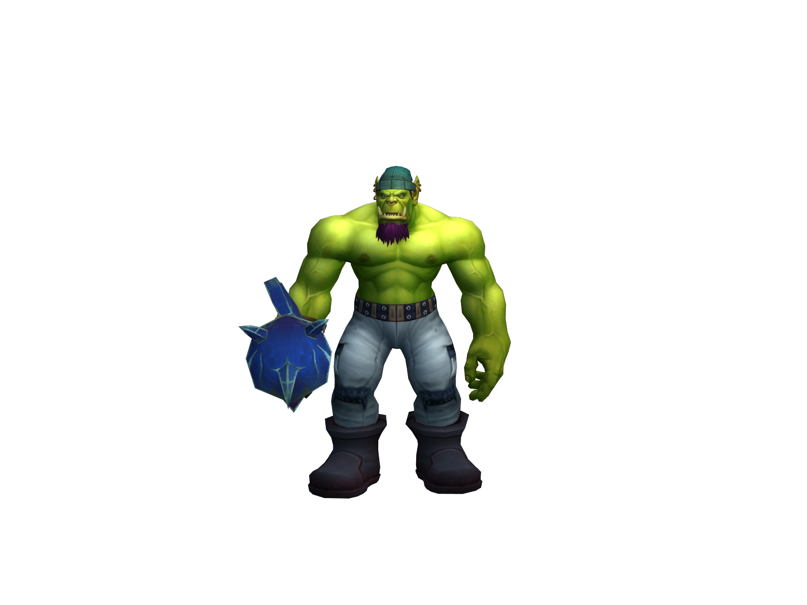 Zhorvak 3D character render