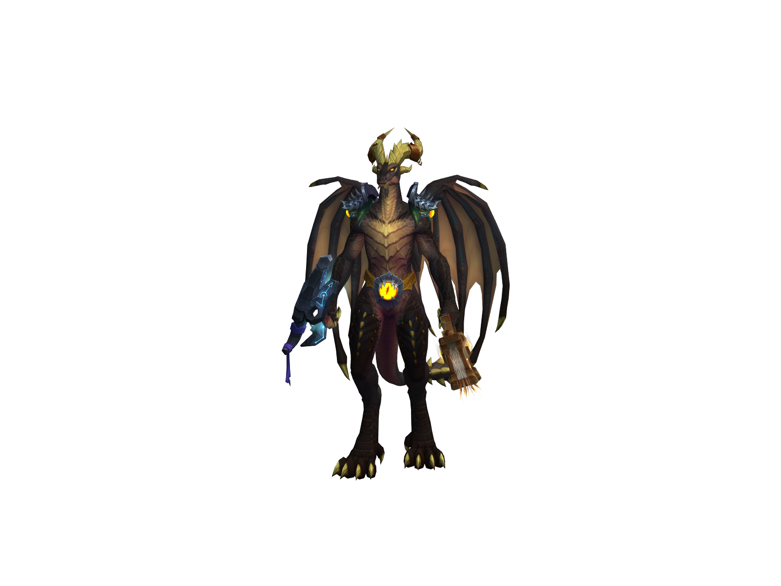 Sacredflame 3D character render