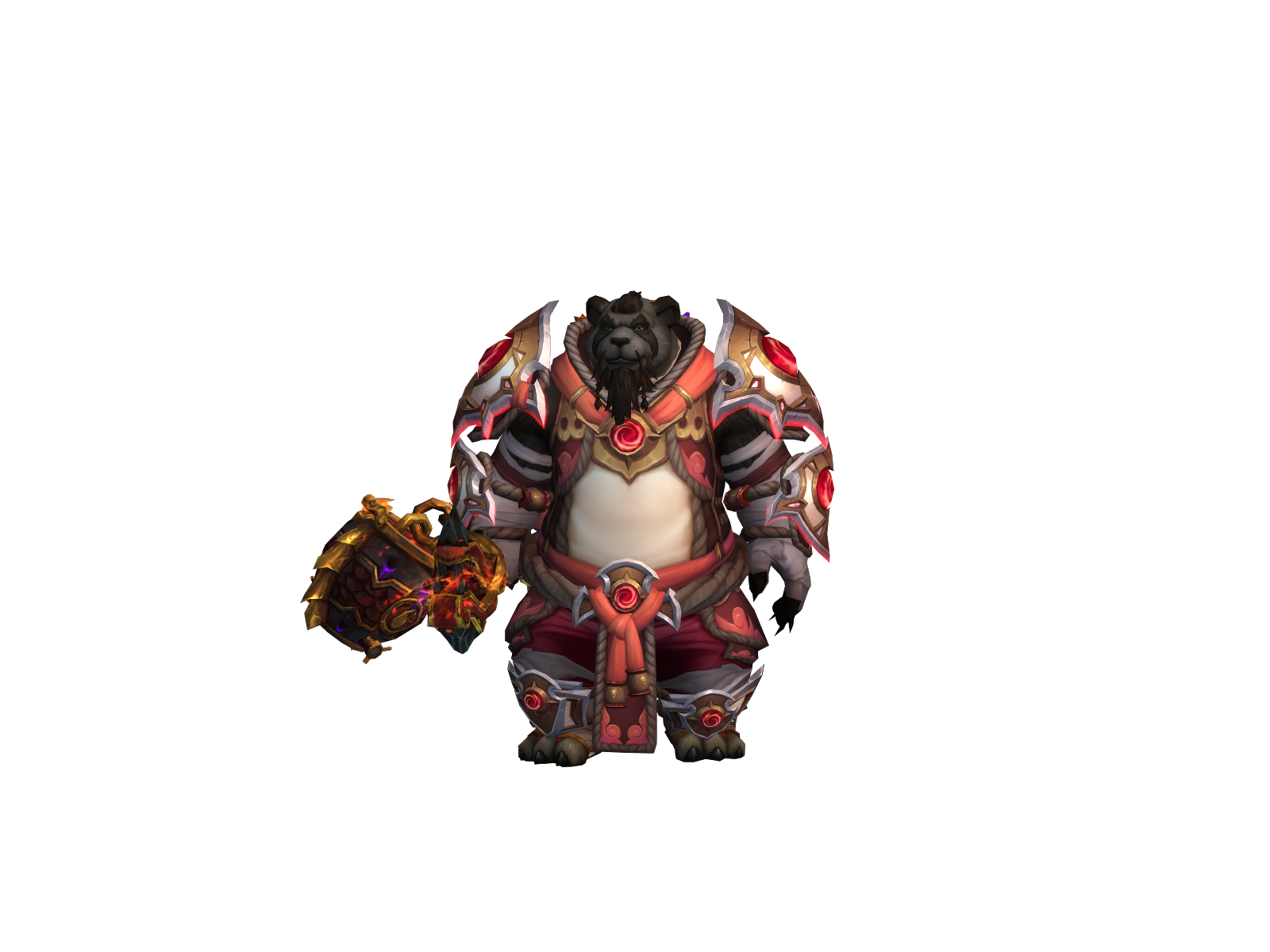 Mistydmonk 3D character render