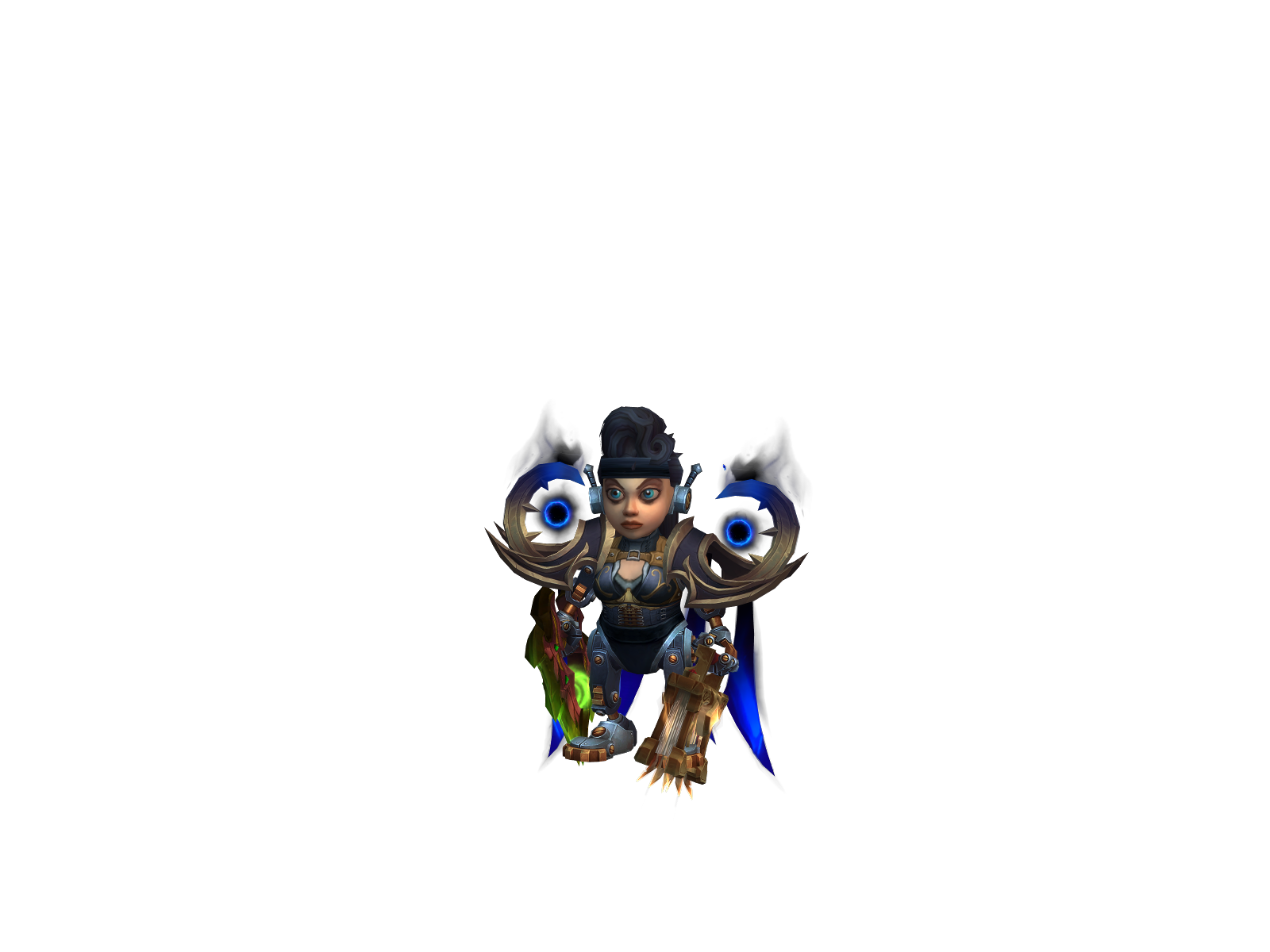 Xselol 3D character render