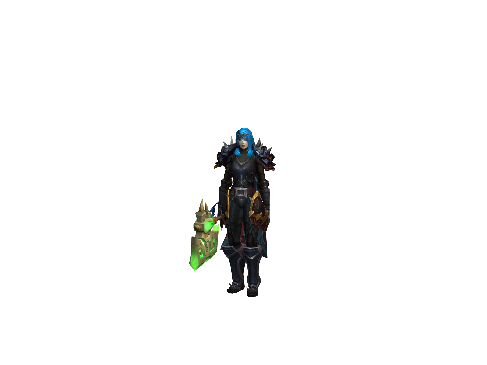Potatomasta 3D character render
