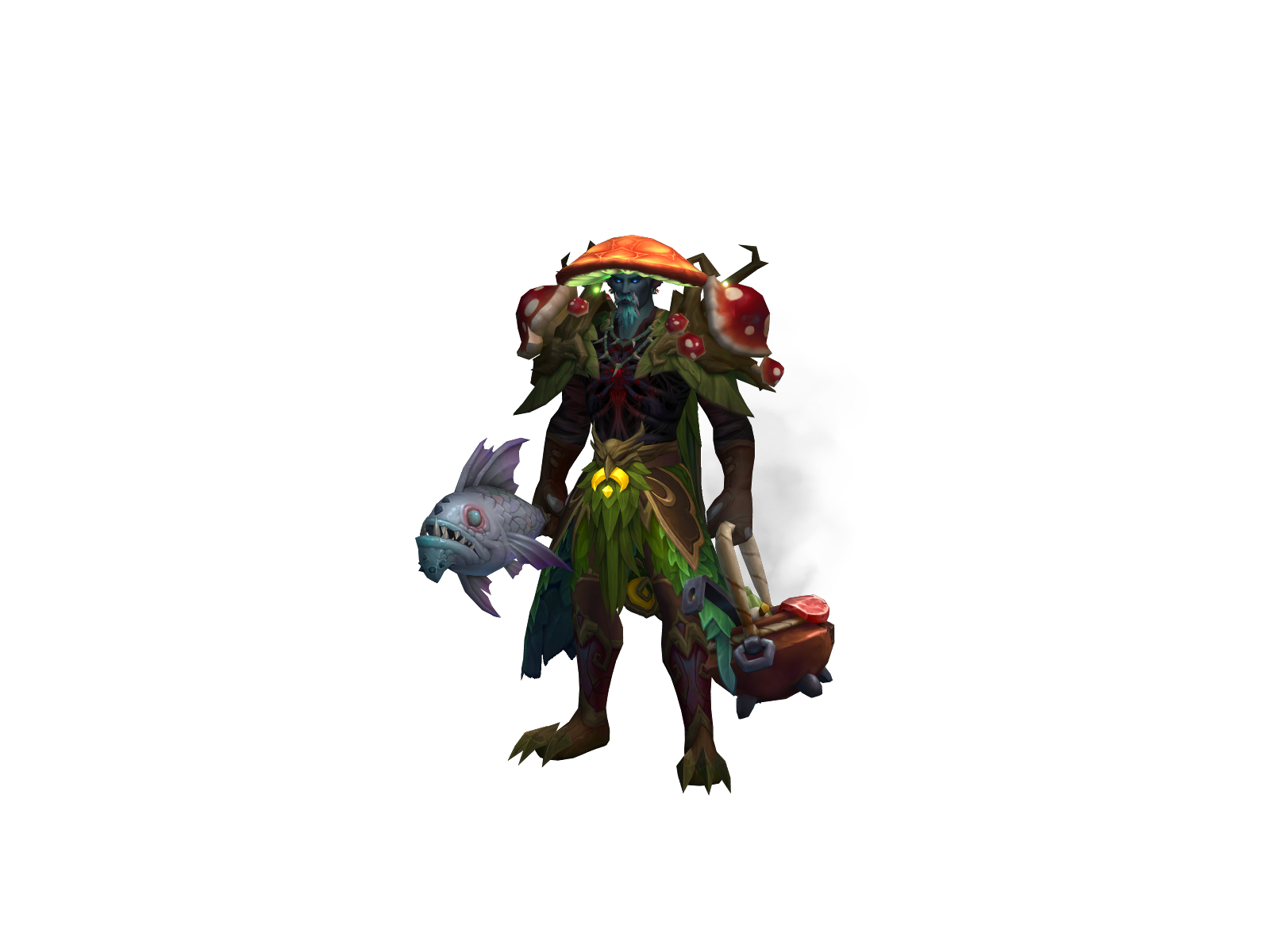 Moldwhisper 3D character render