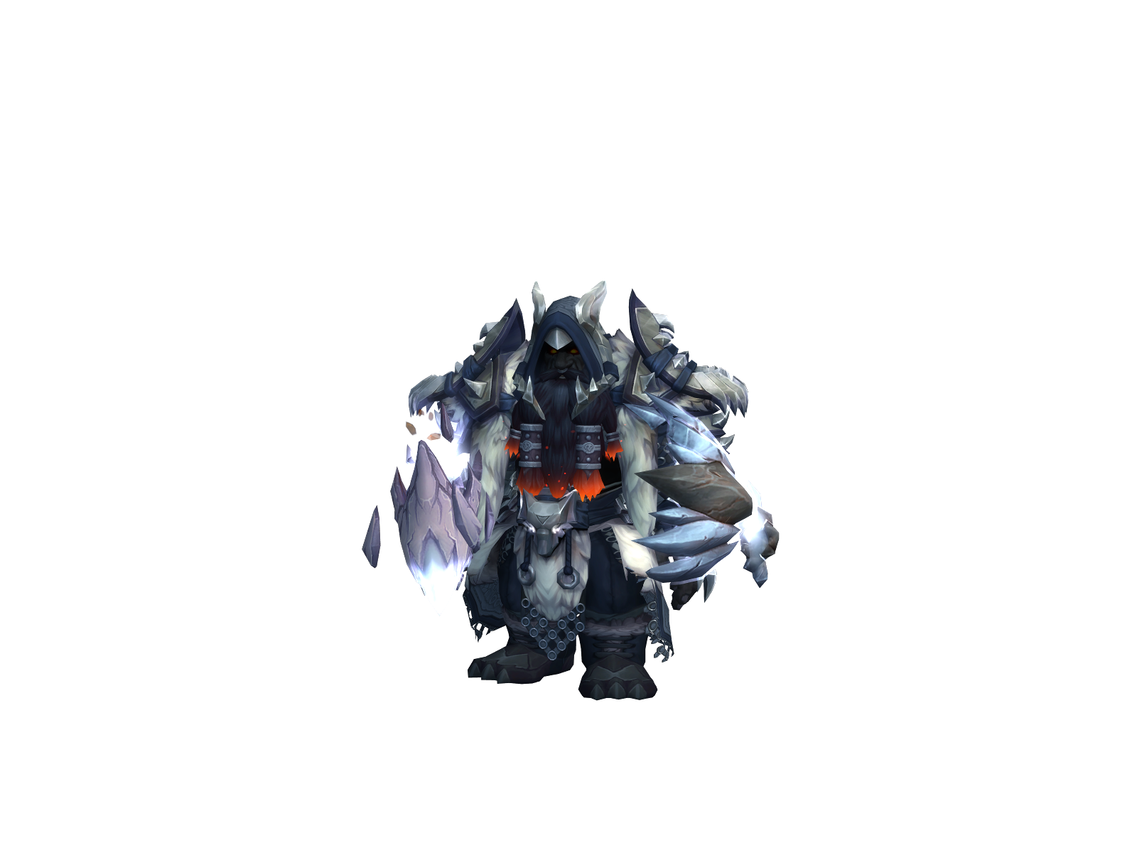 Shrooz 3D character render