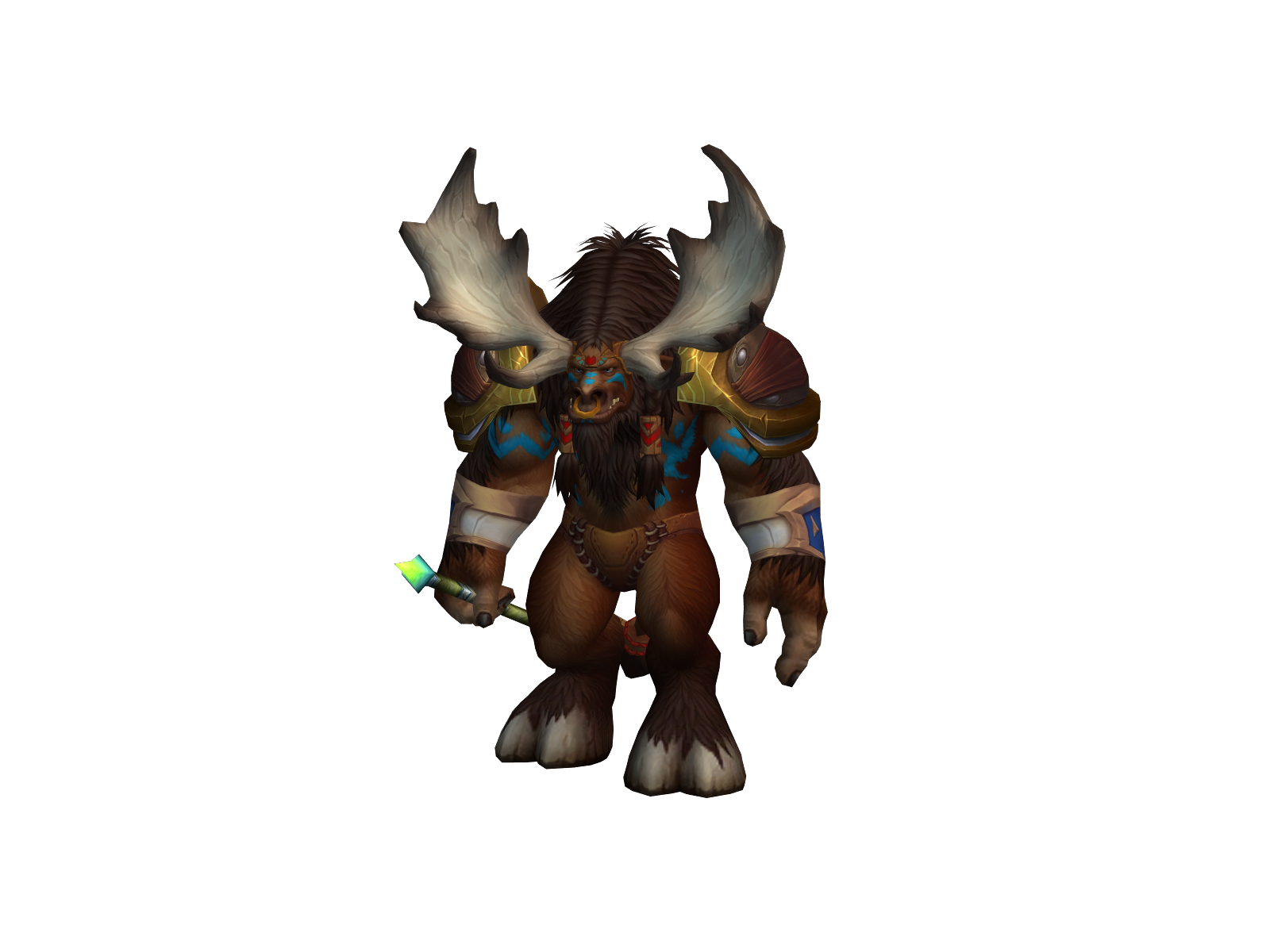 Frostyoper 3D character render