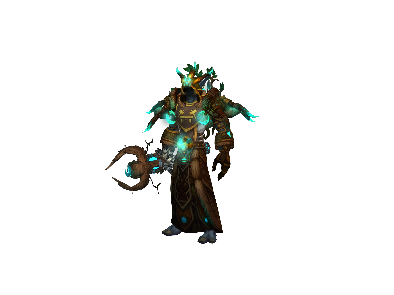 Awki 3D character render