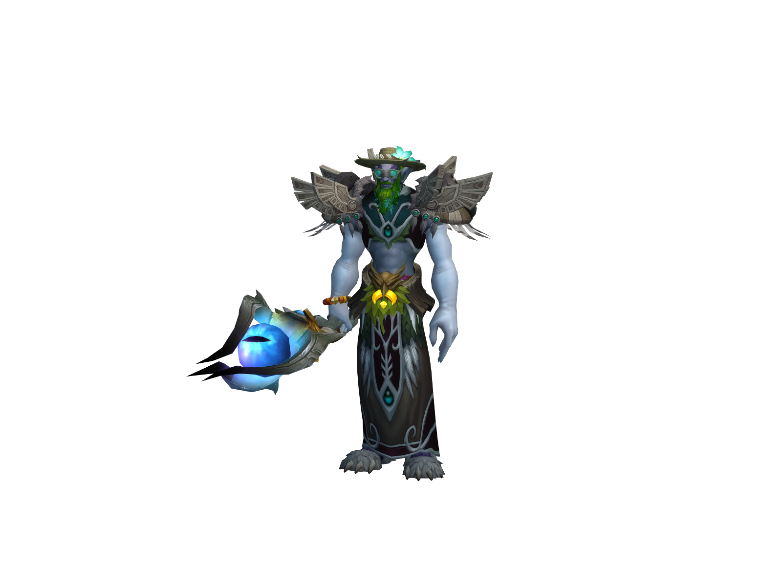 Droodybooty 3D character render