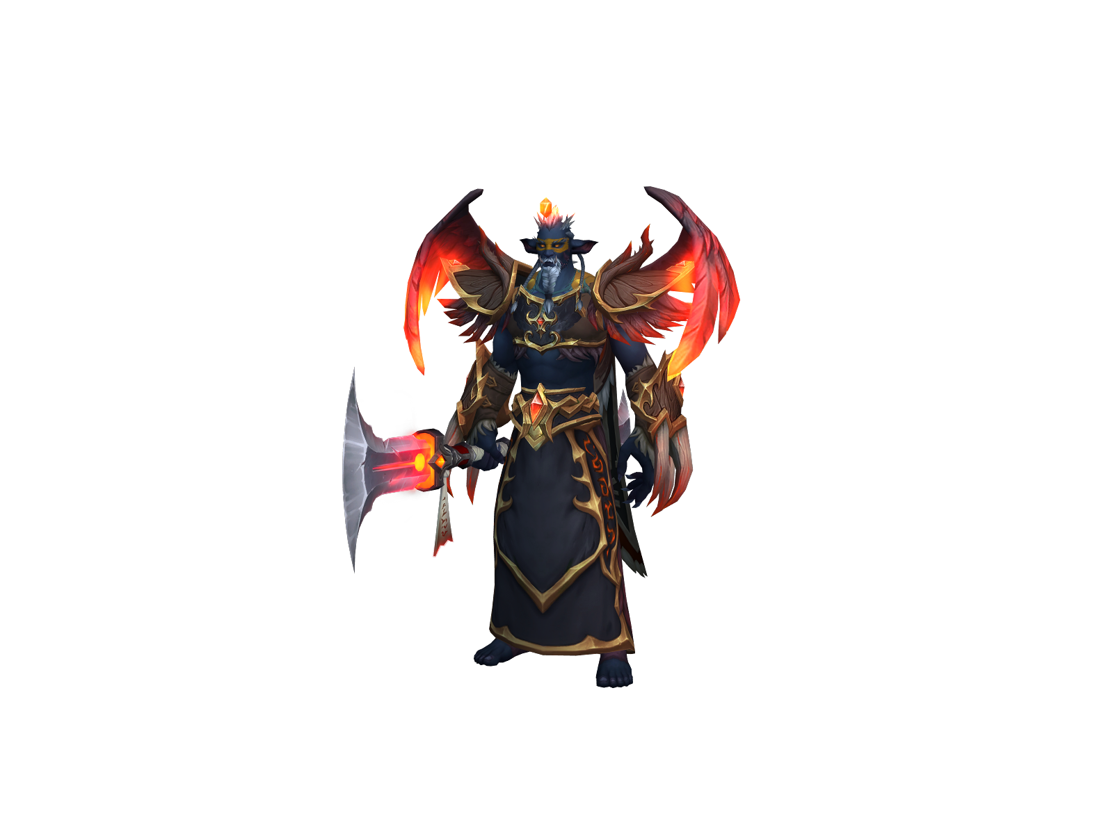 Blargclaw 3D character render