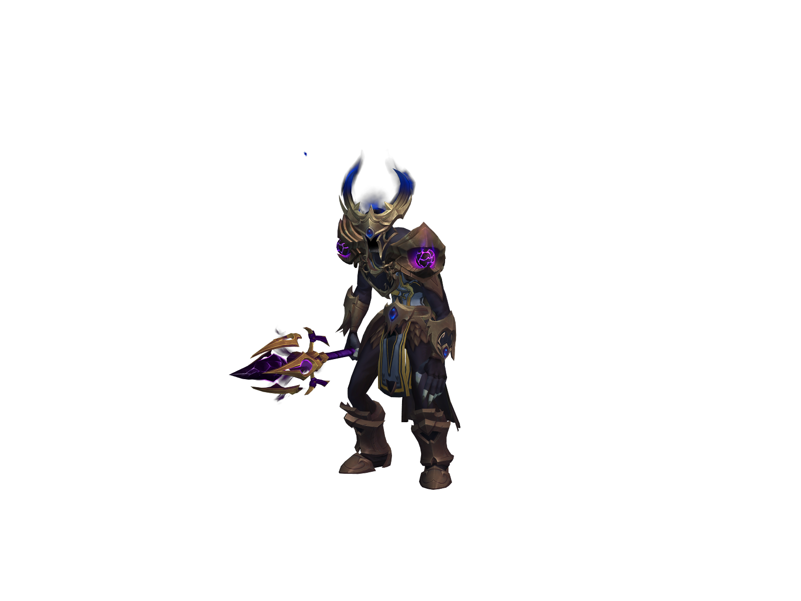 Baramós 3D character render