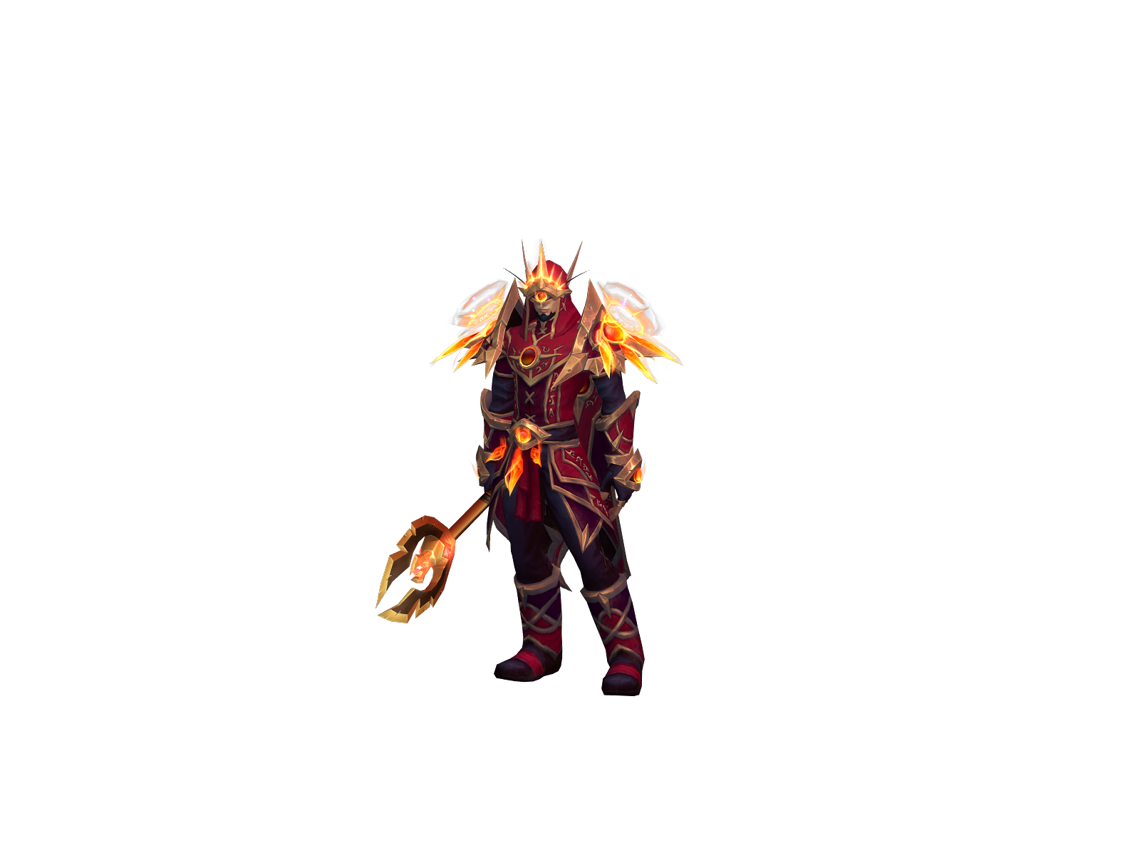 Liesander 3D character render
