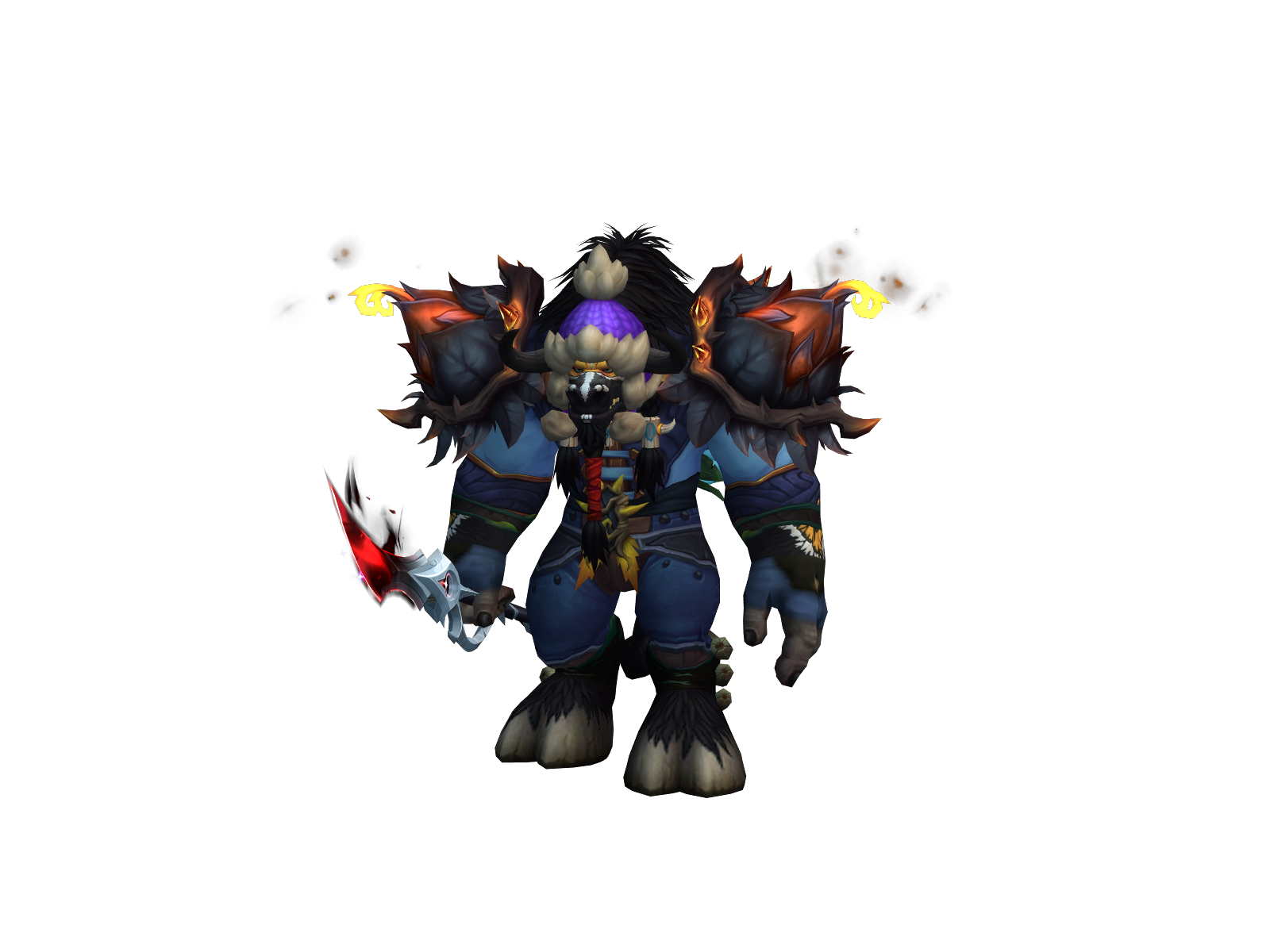 Smudgeball 3D character render