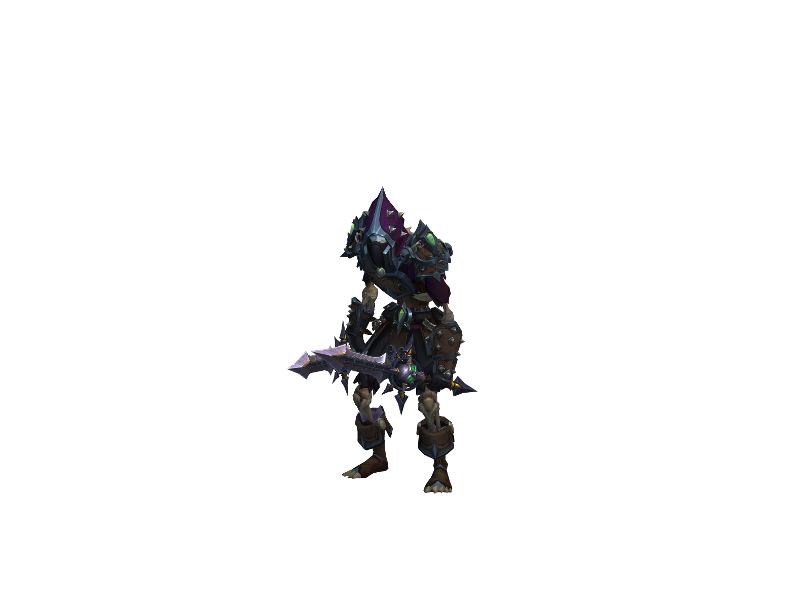 Dageri 3D character render