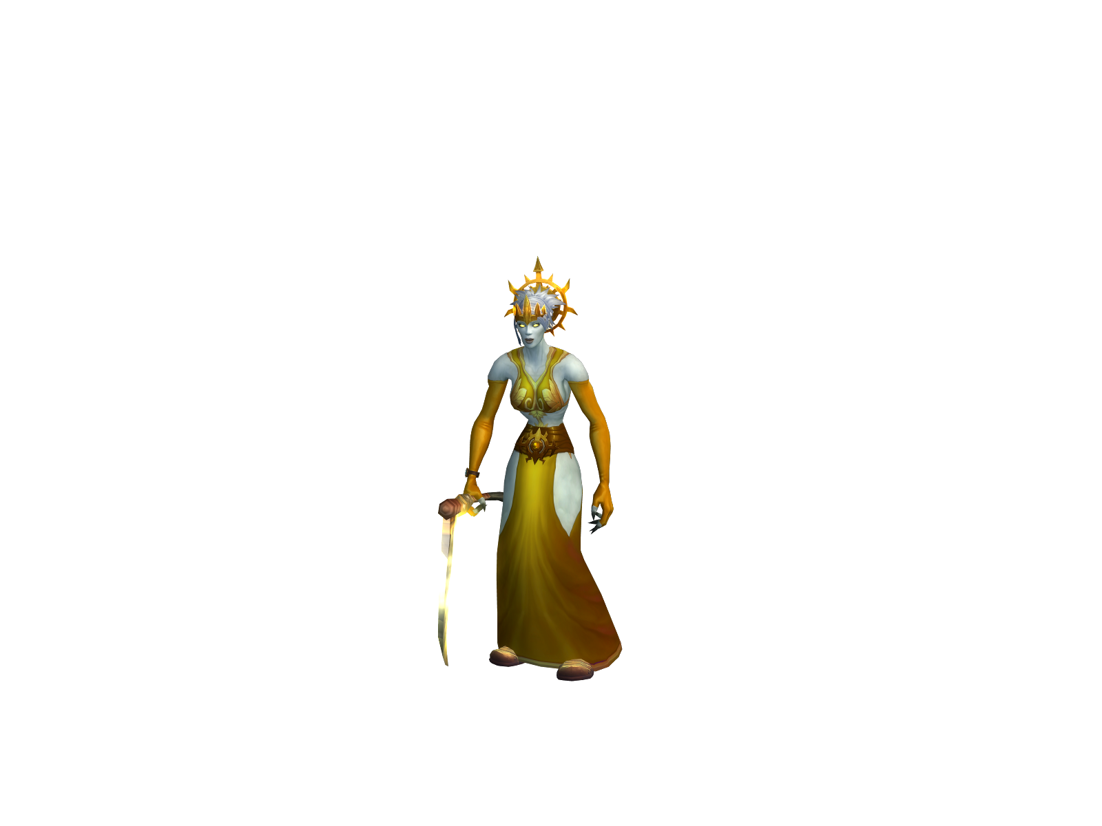 Iolita 3D character render