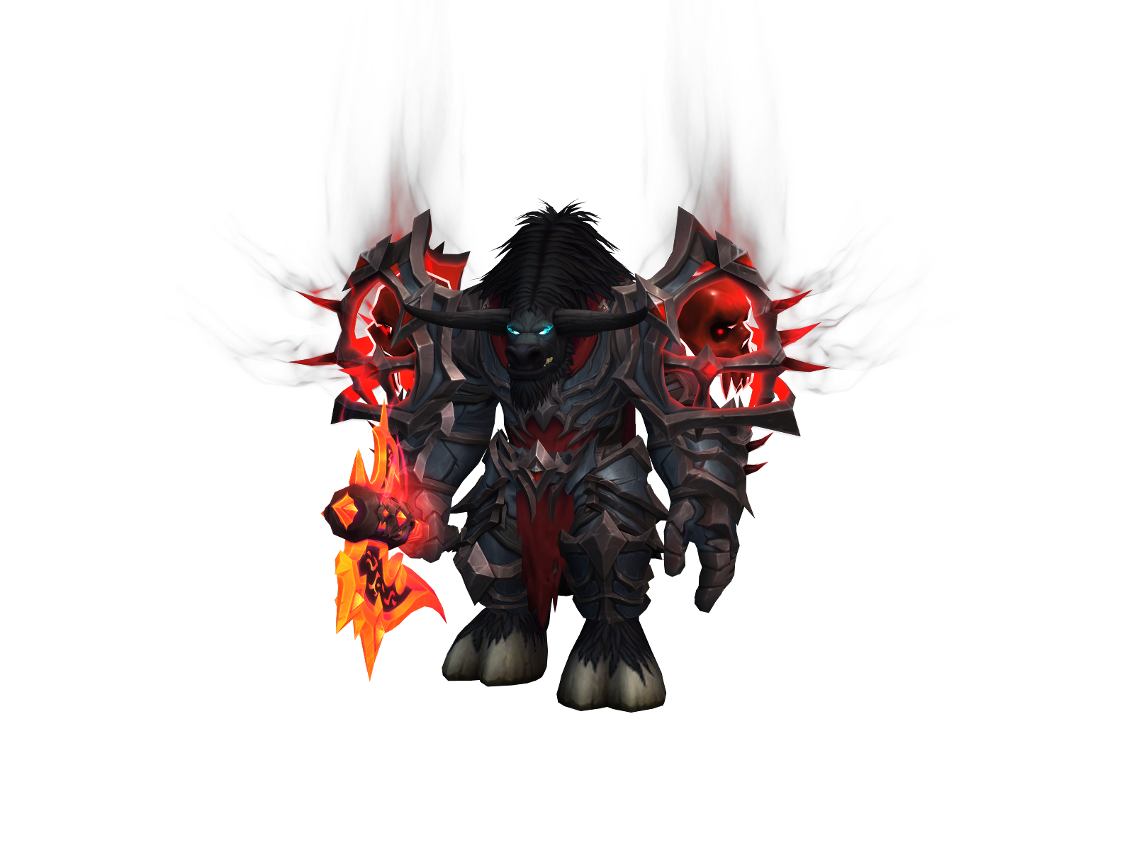 Carnage 3D character render