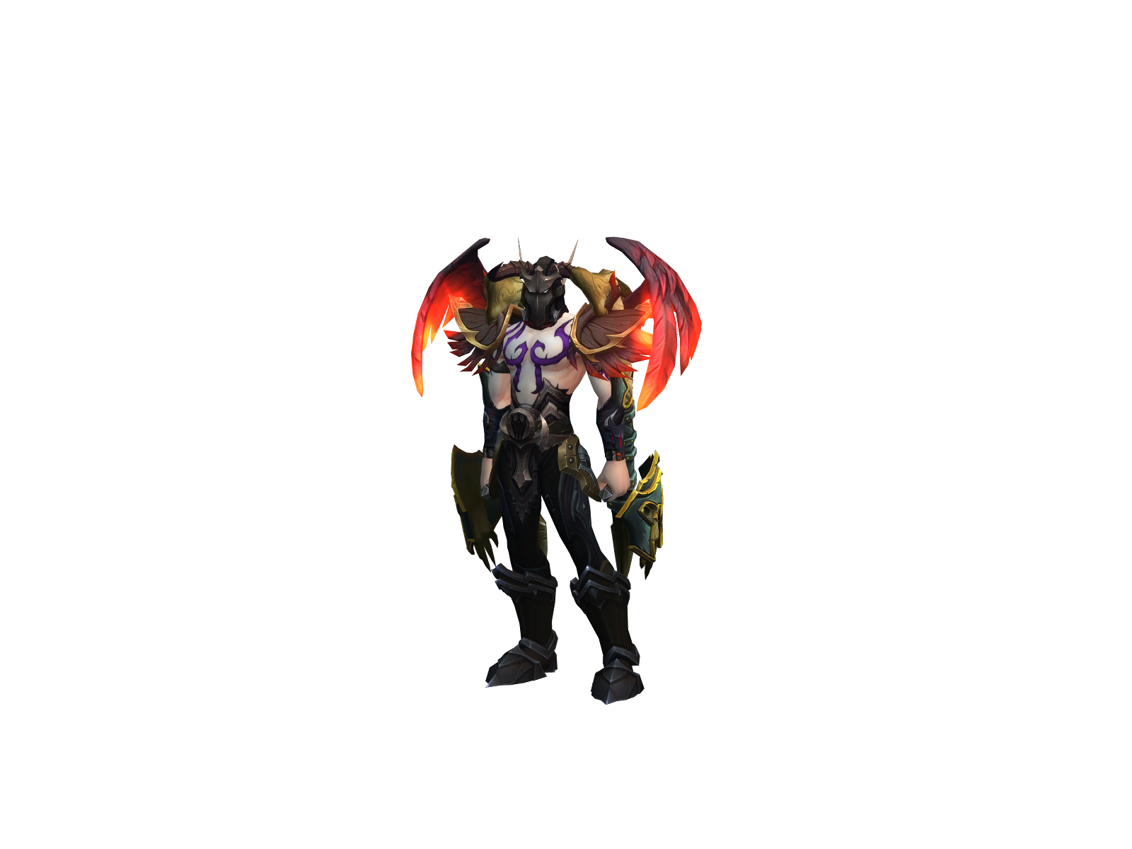 Goethia 3D character render