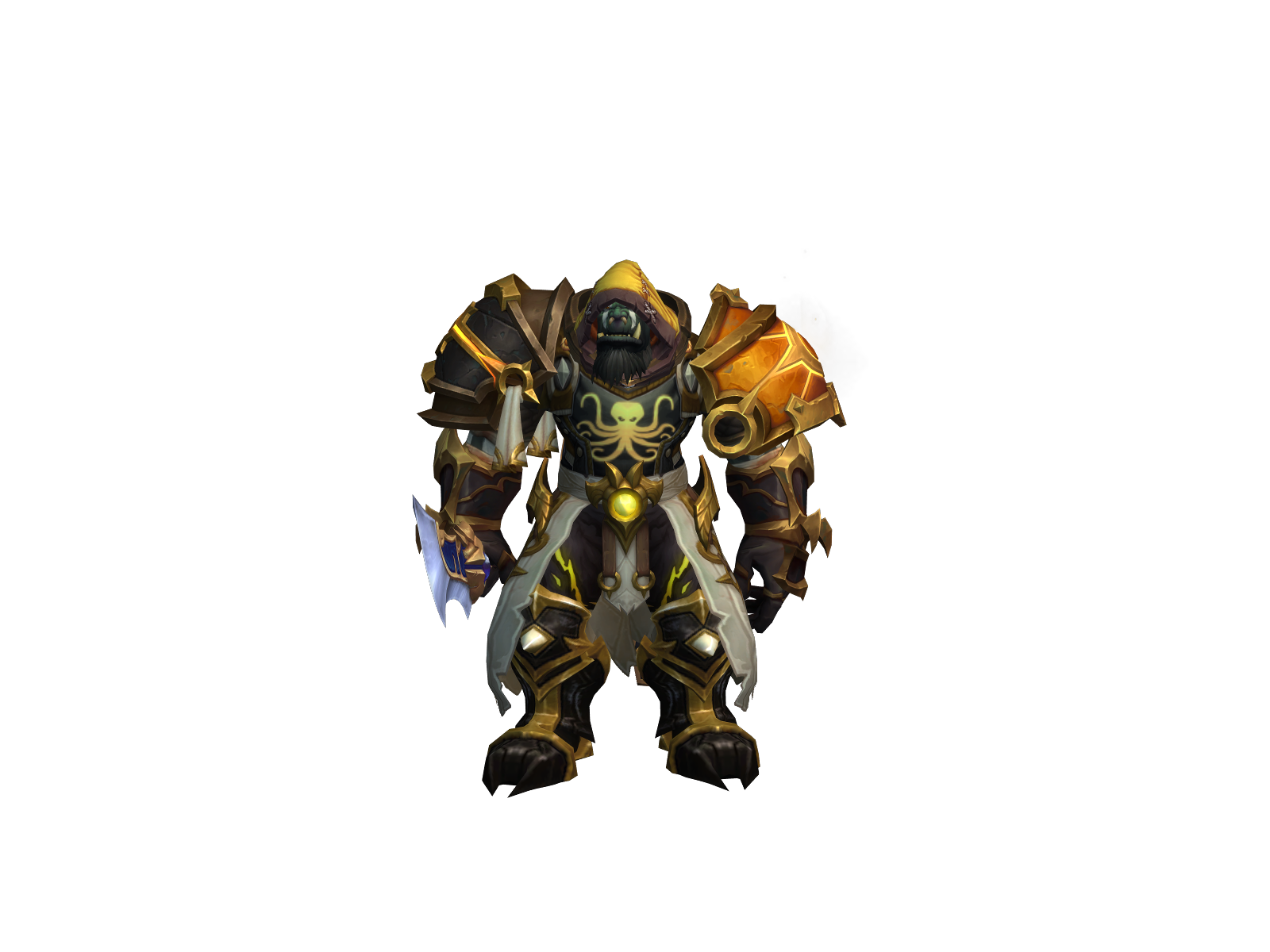 Alcedez 3D character render