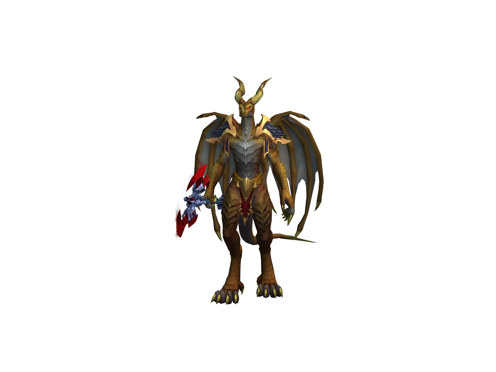 Raffin 3D character render