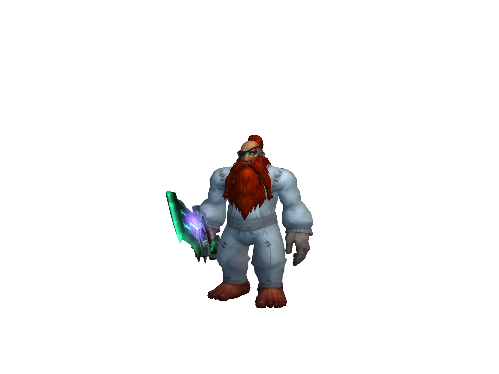 Rosinantes character render