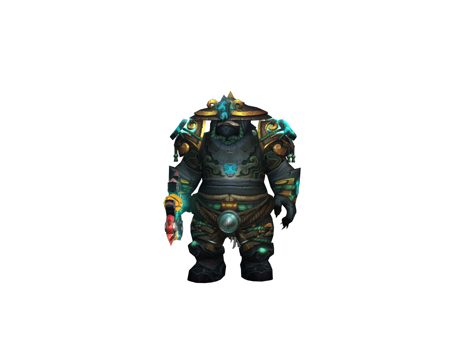 Blåçkbëlt 3D character render