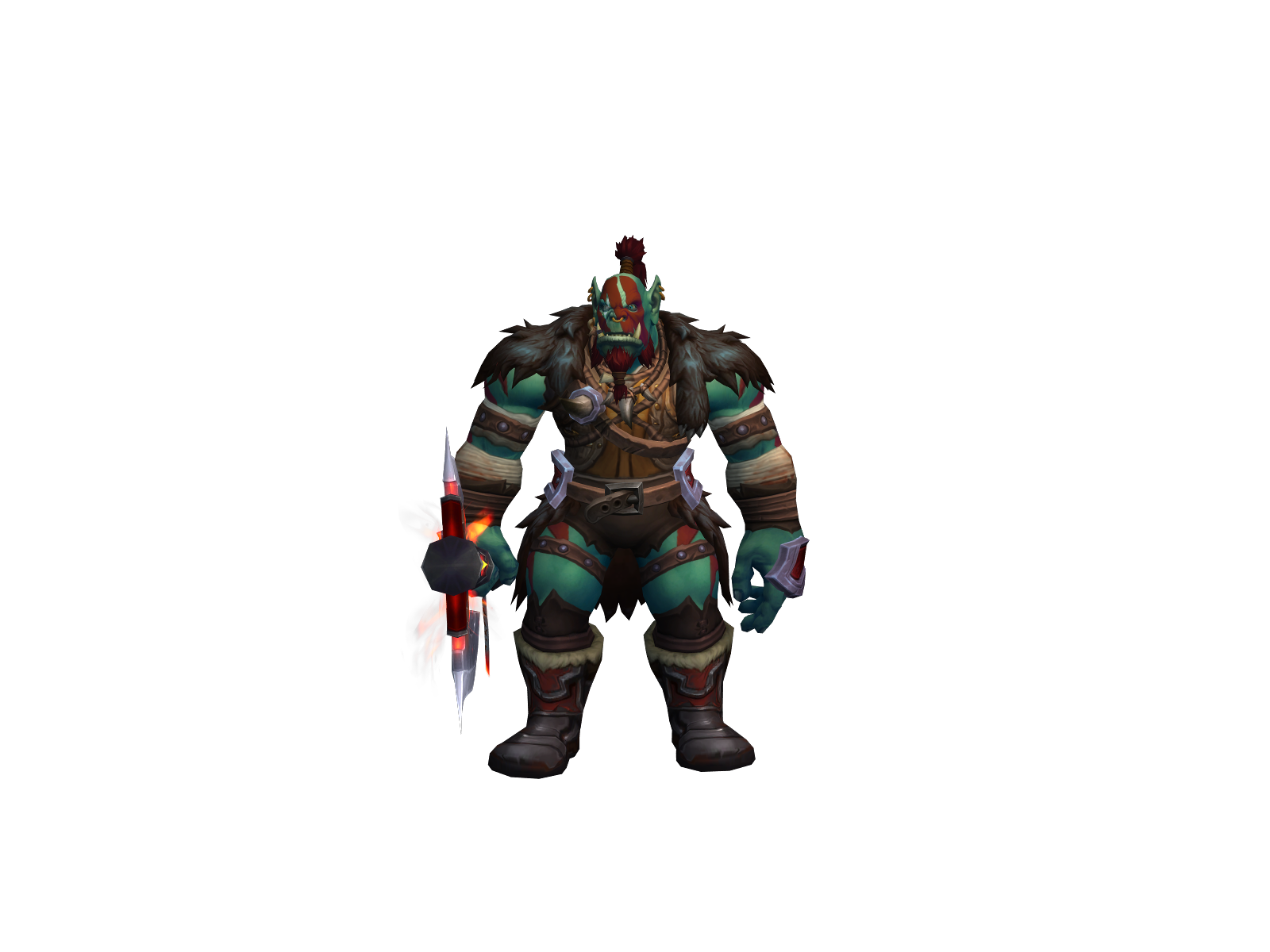 Muchopaino 3D character render