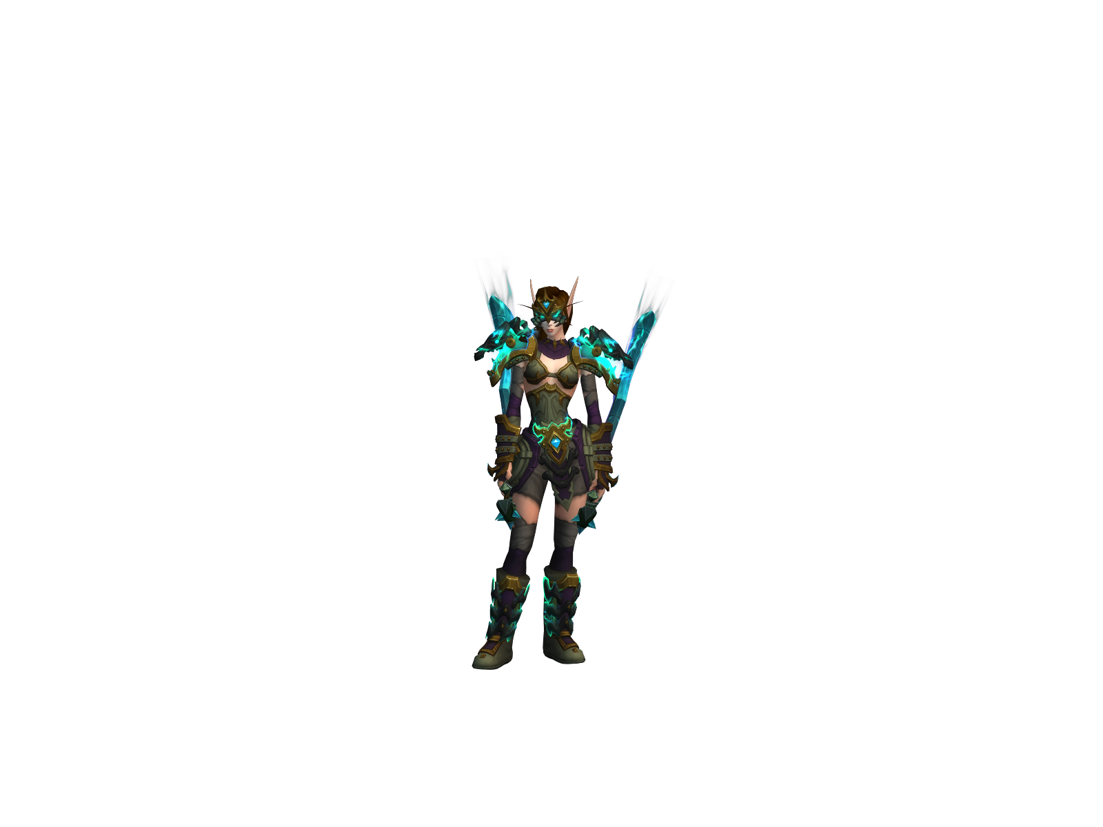 Rahyan 3D character render