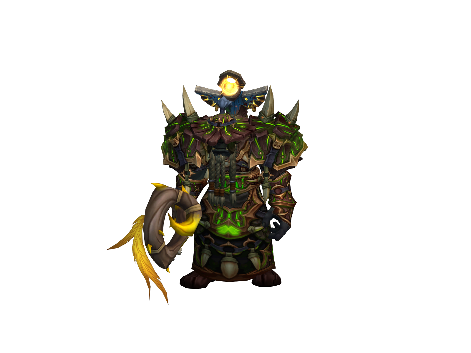 Grïmtotem 3D character render
