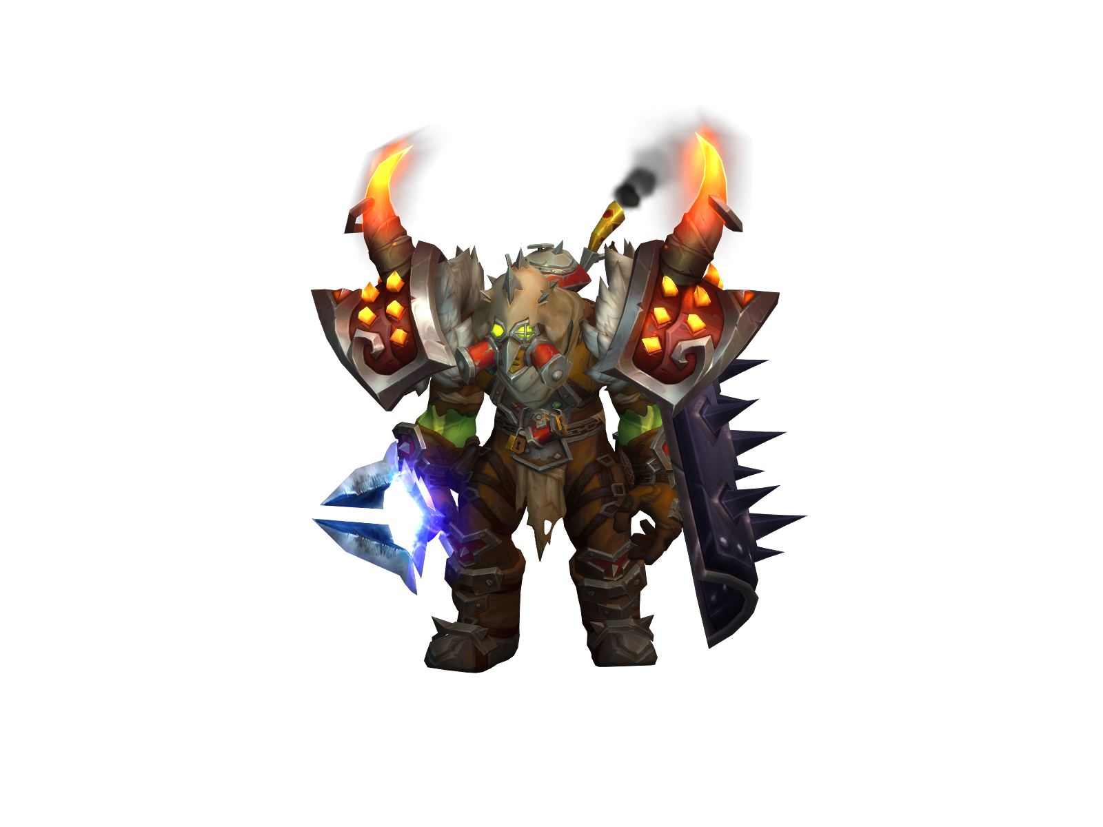 Chicknchips 3D character render