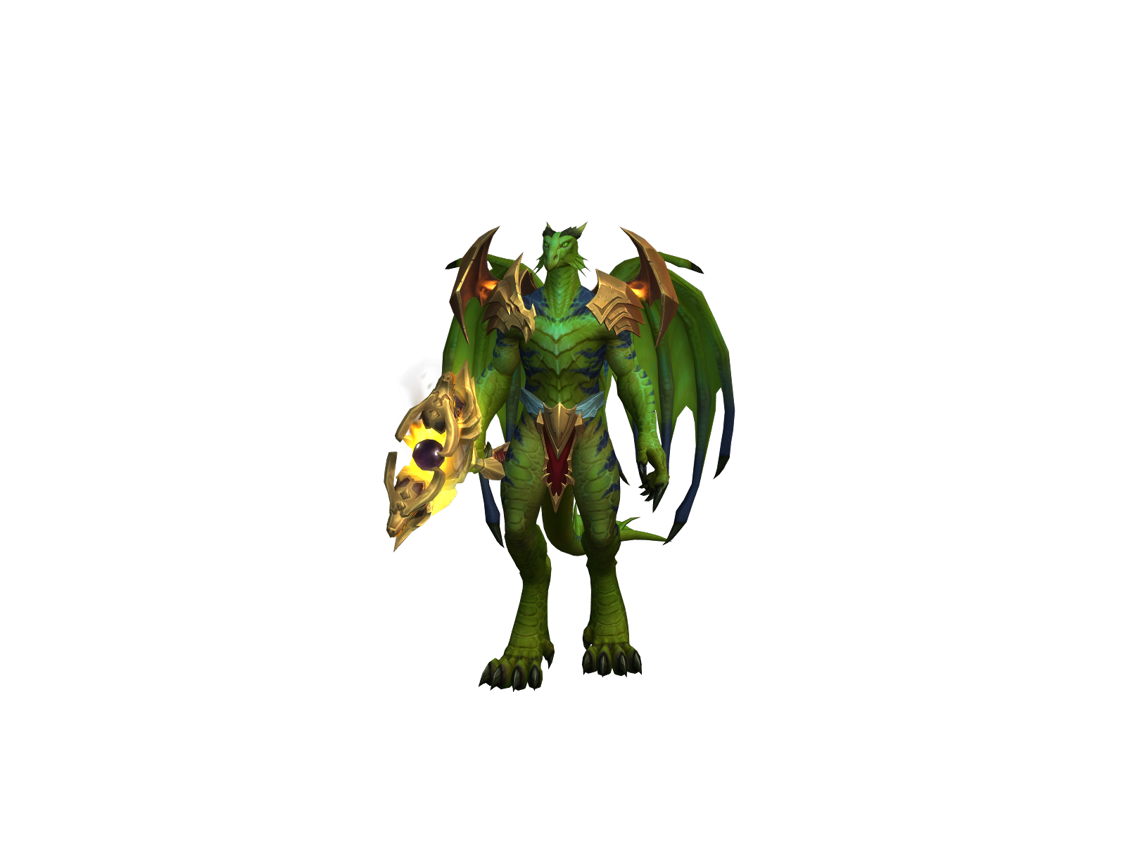 Razanax 3D character render