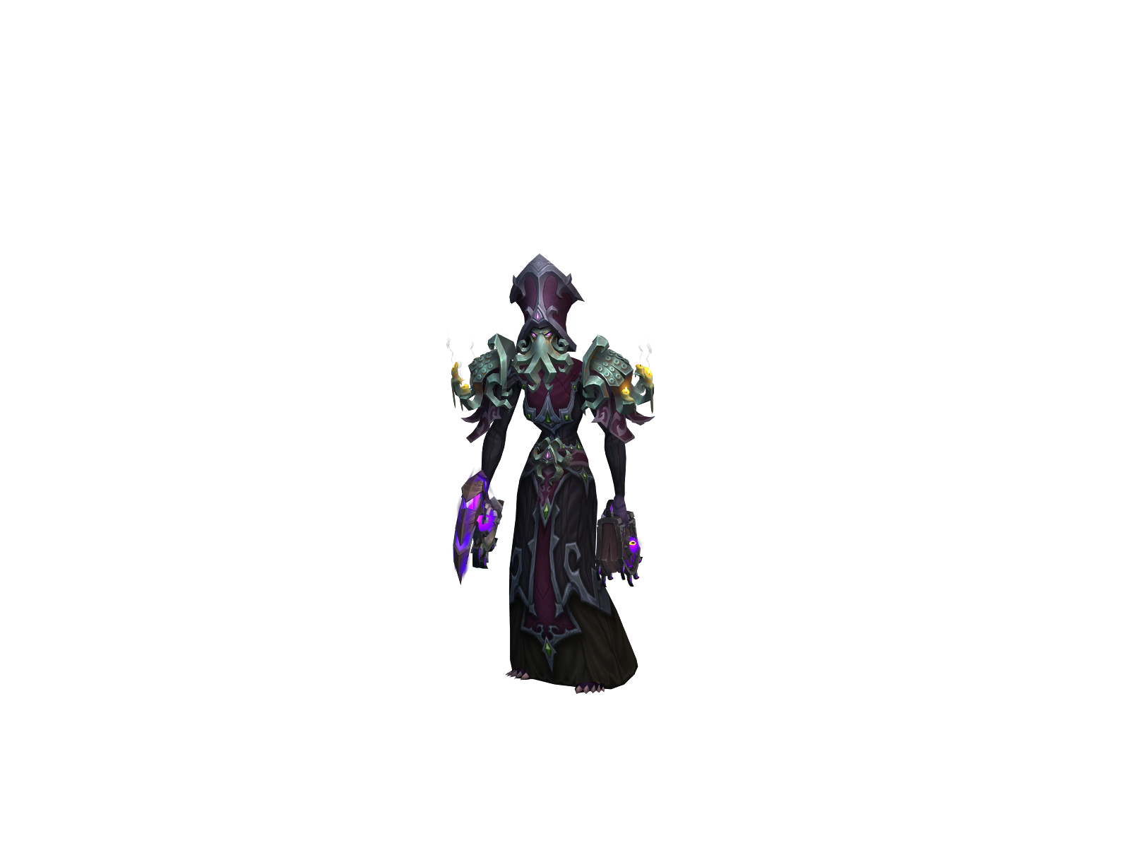 Shadowness 3D character render
